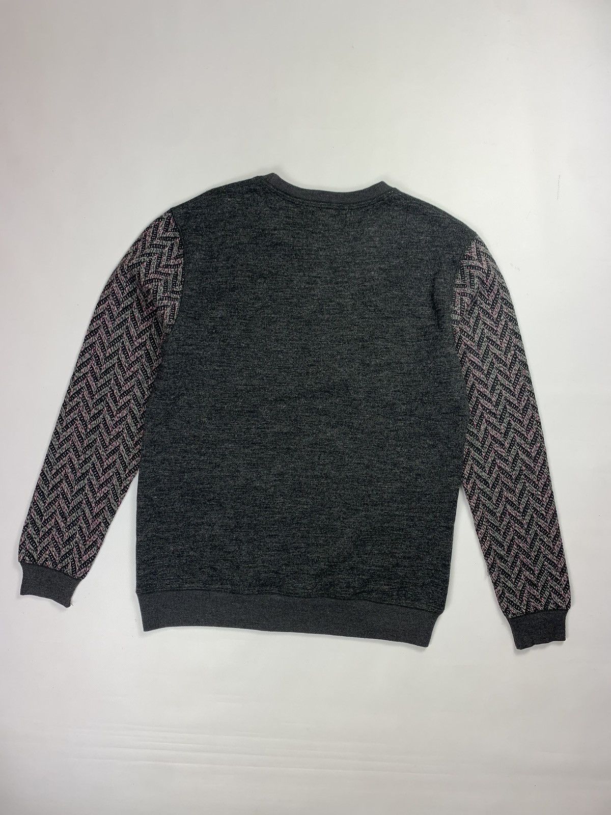 Brooklyn We Go Hard BWGH men’s cotton wool crew neck combined pattern sweatshirt Size US L / EU 52-54 / 3 - 5 Thumbnail