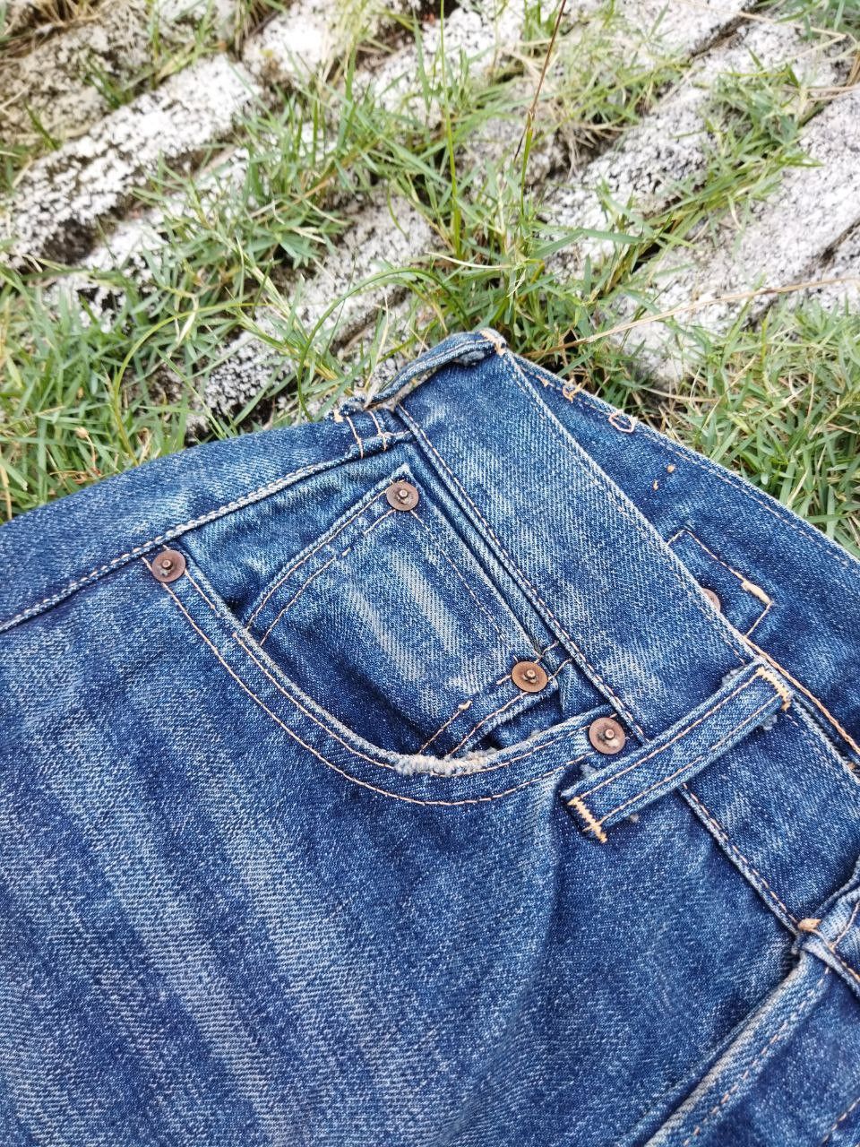 Levi's Vintage Clothing Vintage Levis LVC Hidden Rivet Capital E Jeans Size US 31 - 5 Thumbnail