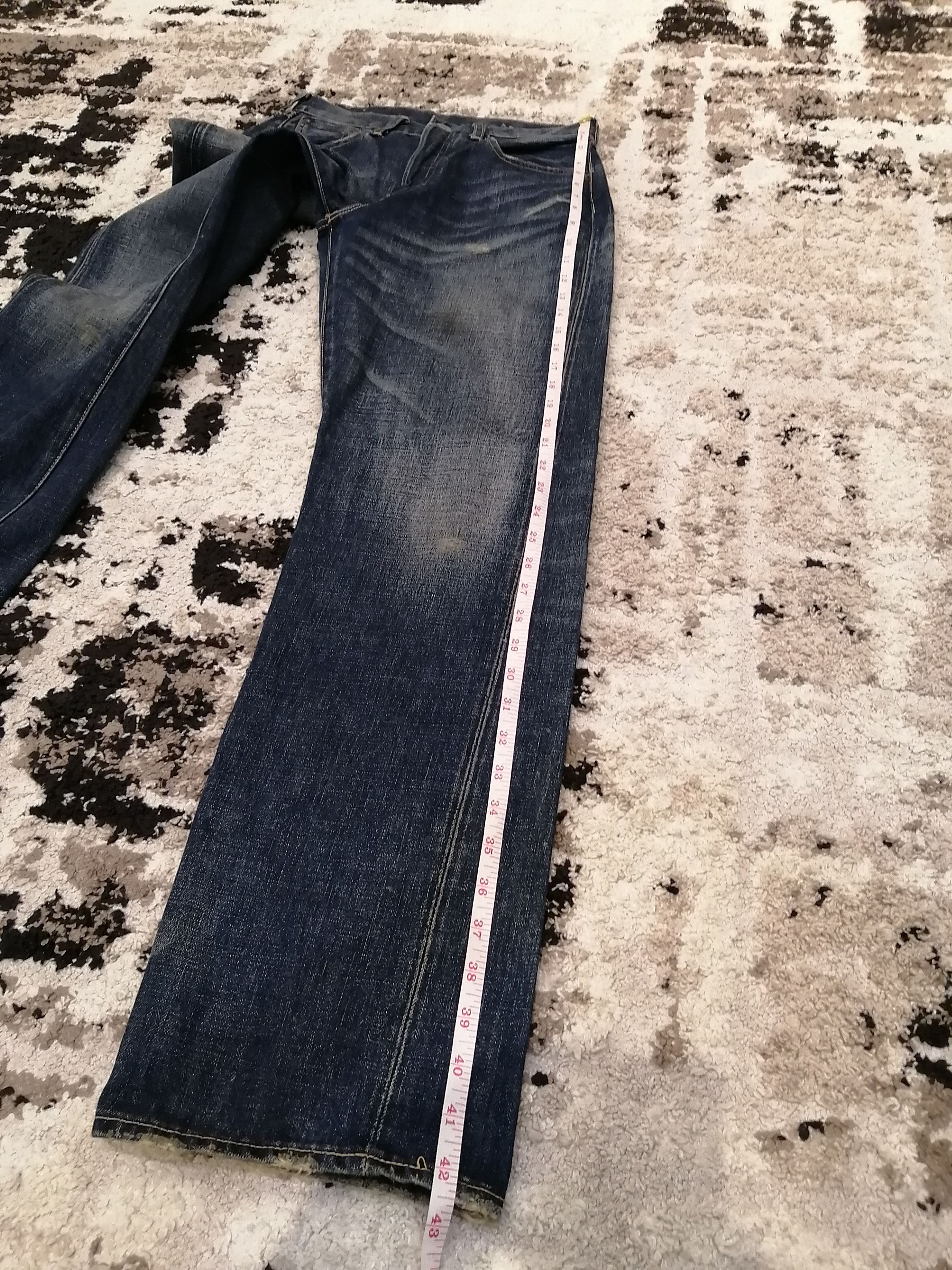 Levi's Vintage Clothing Vintage Levis LVC Hidden Rivet Capital E Jeans Size US 31 - 23 Thumbnail