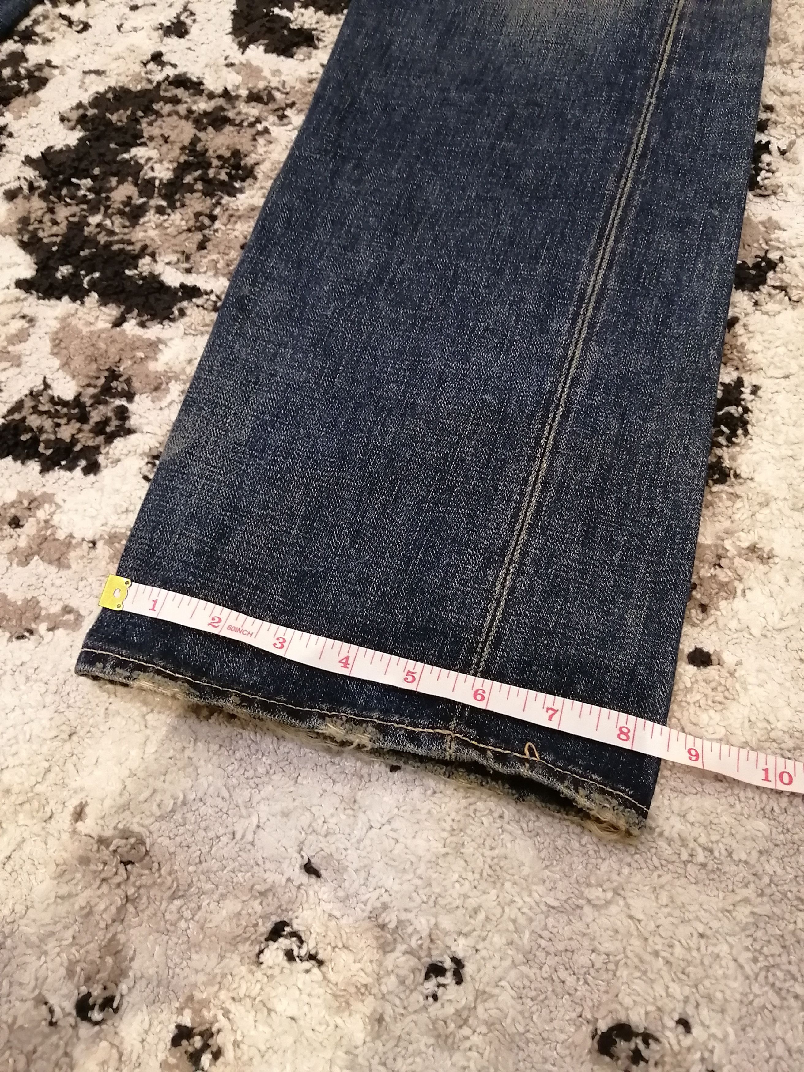 Levi's Vintage Clothing Vintage Levis LVC Hidden Rivet Capital E Jeans Size US 31 - 22 Thumbnail