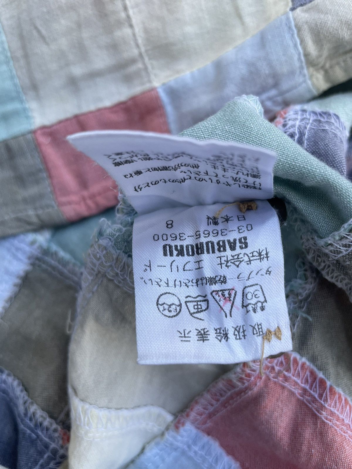 Japanese Brand × Vintage Saburoku custom patches shirt Size US M / EU 48-50 / 2 - 10 Thumbnail