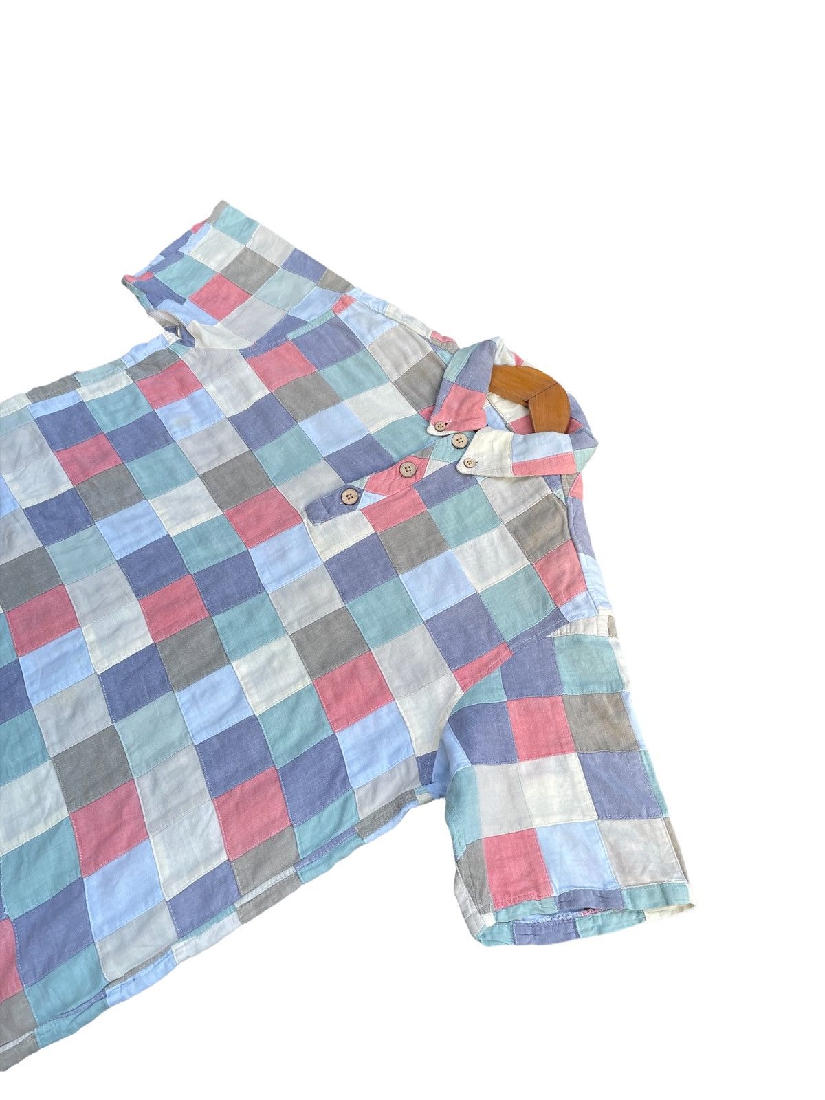 Japanese Brand × Vintage Saburoku custom patches shirt Size US M / EU 48-50 / 2 - 4 Thumbnail