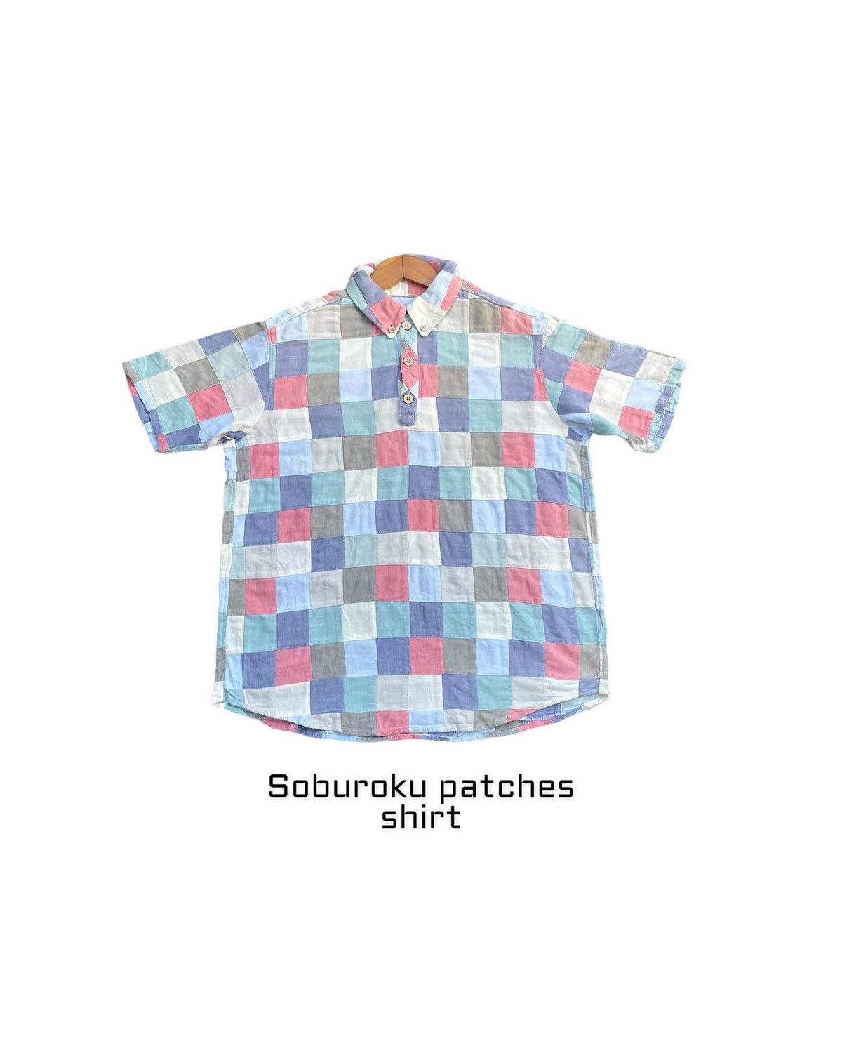 Japanese Brand × Vintage Saburoku custom patches shirt Size US M / EU 48-50 / 2 - 1 Thumbnail