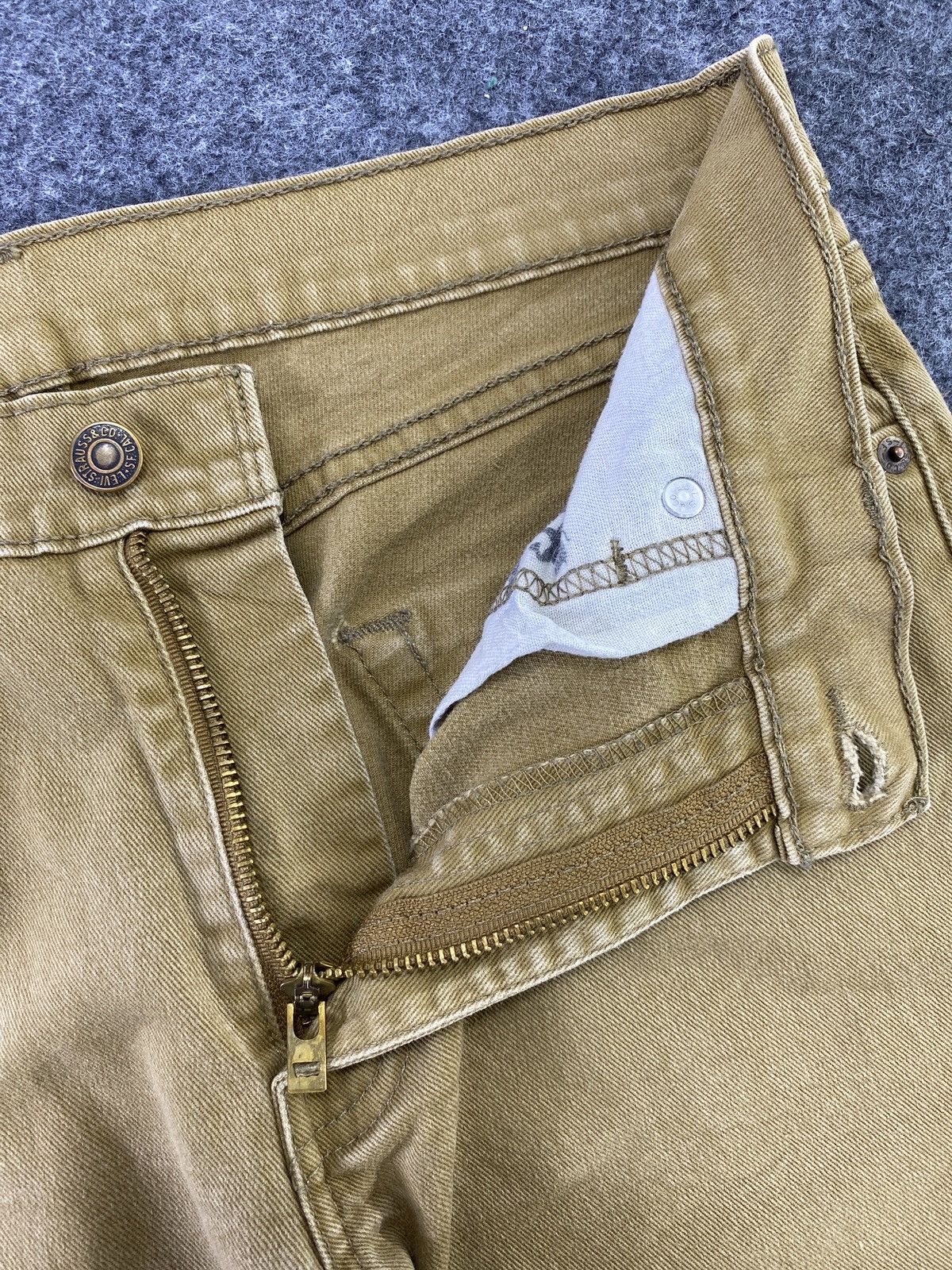 Levi's VINTAGE LEVI'S 513 JEANS - J615 Size US 30 / EU 46 - 3 Thumbnail
