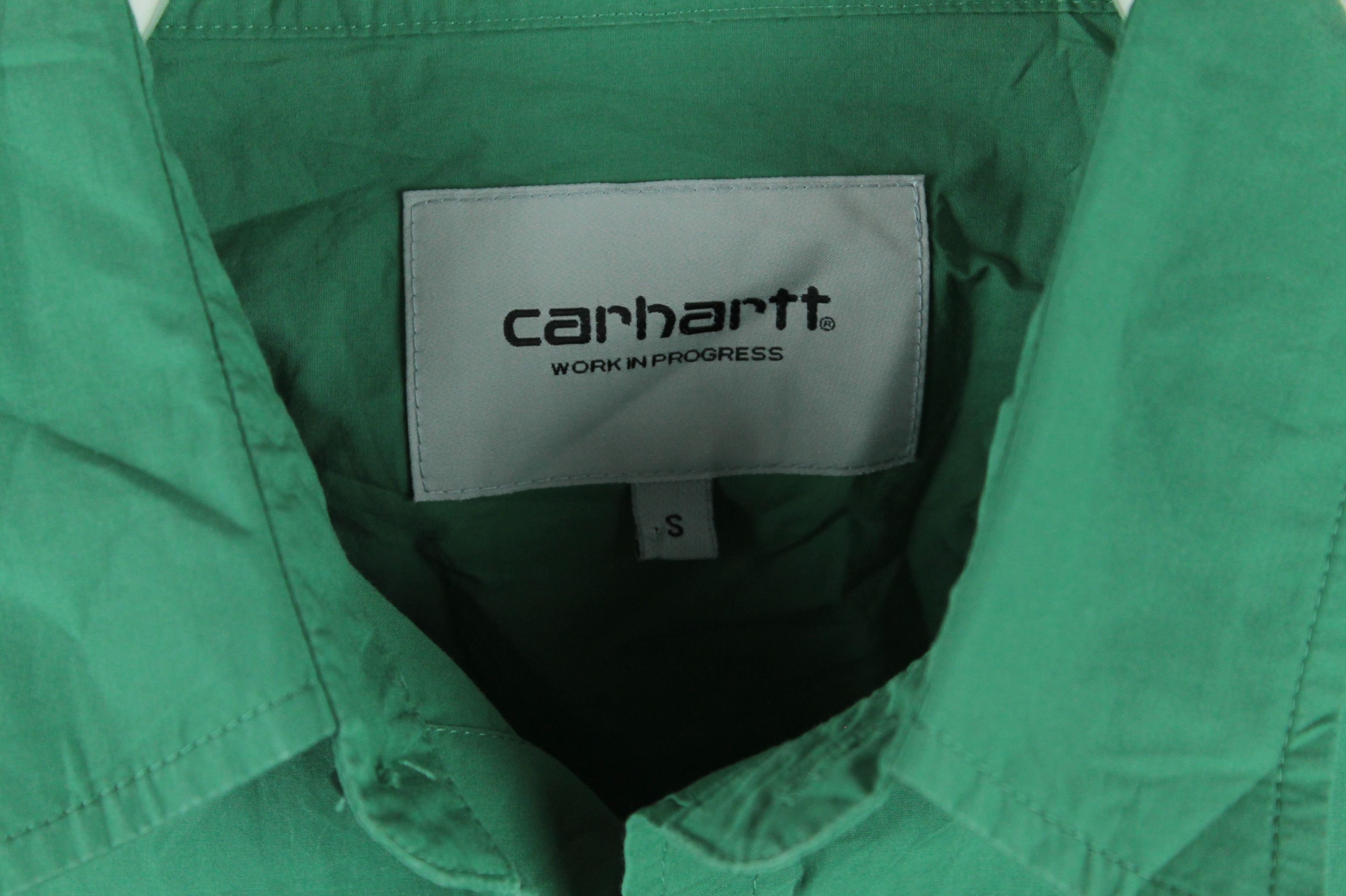 Carhartt Carhartt WIP Wesley Green Cotton Short Sleeve Shirt Size US S / EU 44-46 / 1 - 3 Thumbnail