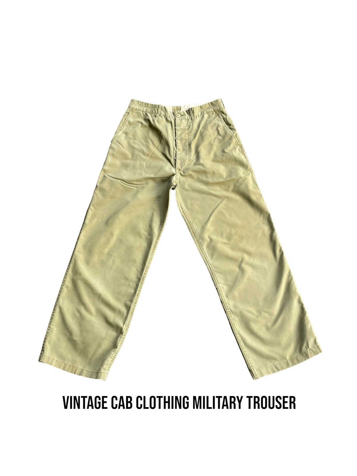 Japanese Brand × Vintage Cab Clothing Military Trouser Size US 30 / EU 46 - 1 Thumbnail
