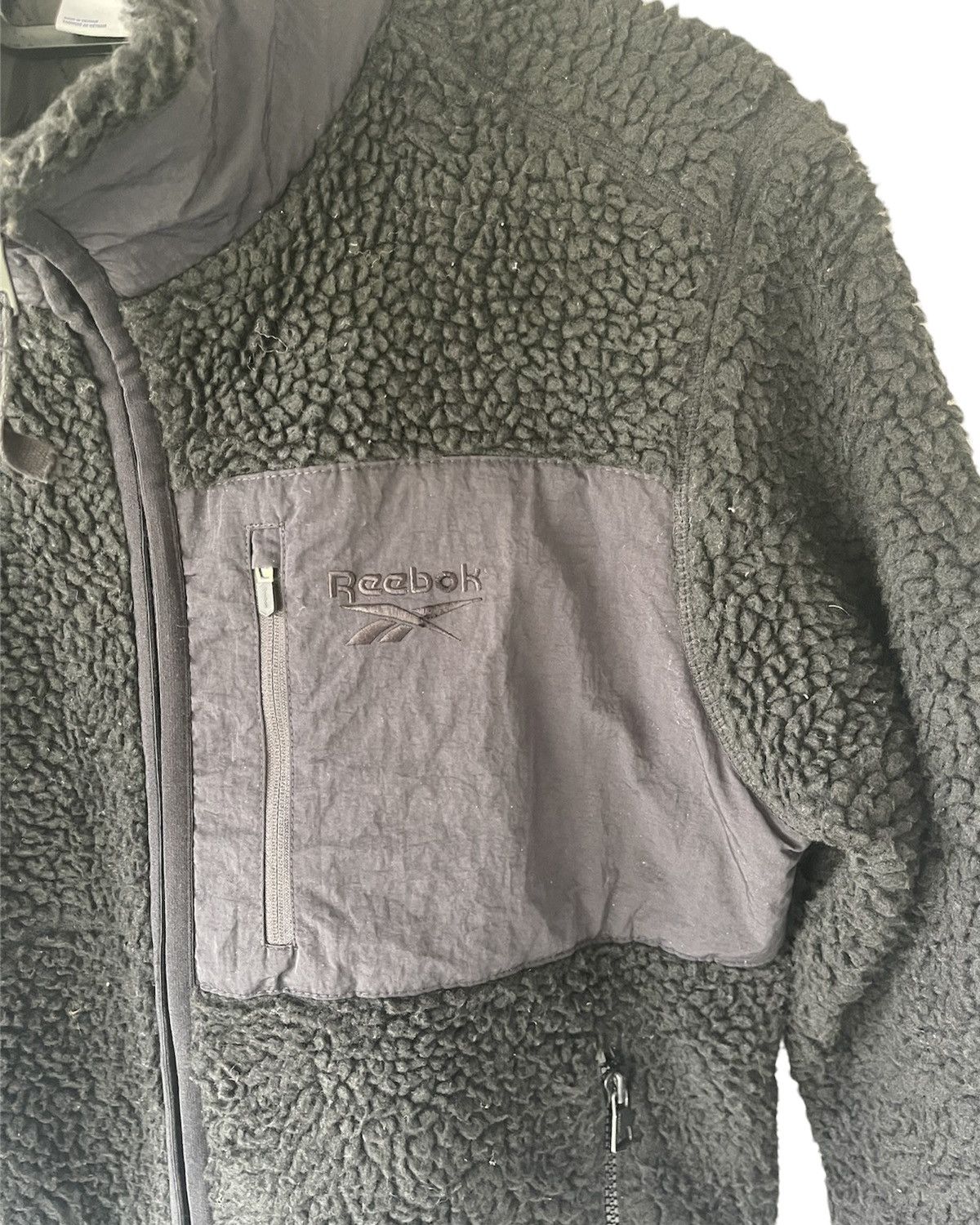 Japanese Brand VINTAGE REEBOK JACKET SHERPA FLEECE Size US S / EU 44-46 / 1 - 4 Thumbnail