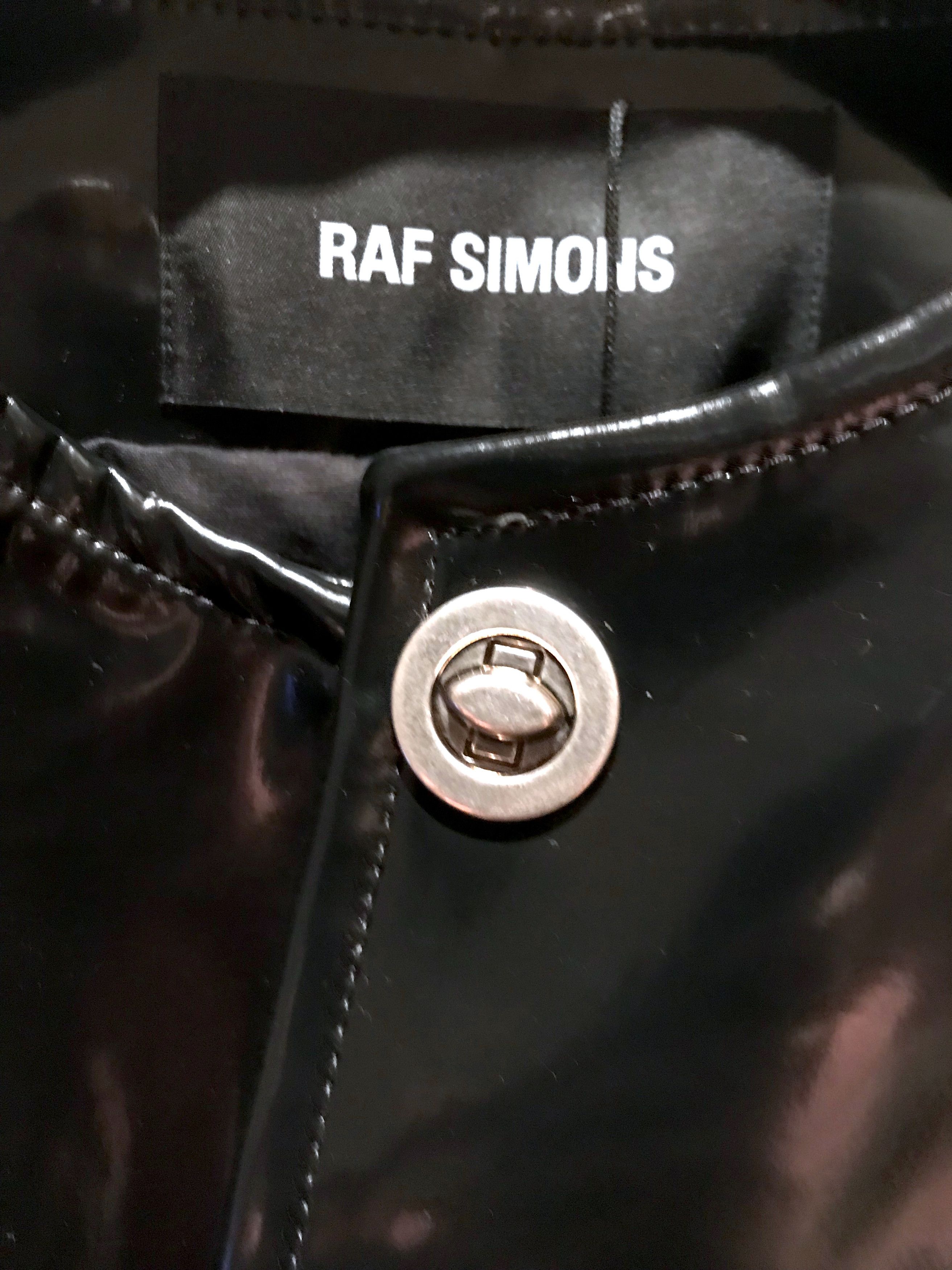 Raf Simons HOLYGRAIL BLADE RUNNER REPLICANT PATENT LEATHER COUTURE COAT Size US M / EU 48-50 / 2 - 10 Thumbnail