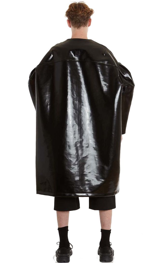 Raf Simons HOLYGRAIL BLADE RUNNER REPLICANT PATENT LEATHER COUTURE COAT Size US M / EU 48-50 / 2 - 14 Thumbnail