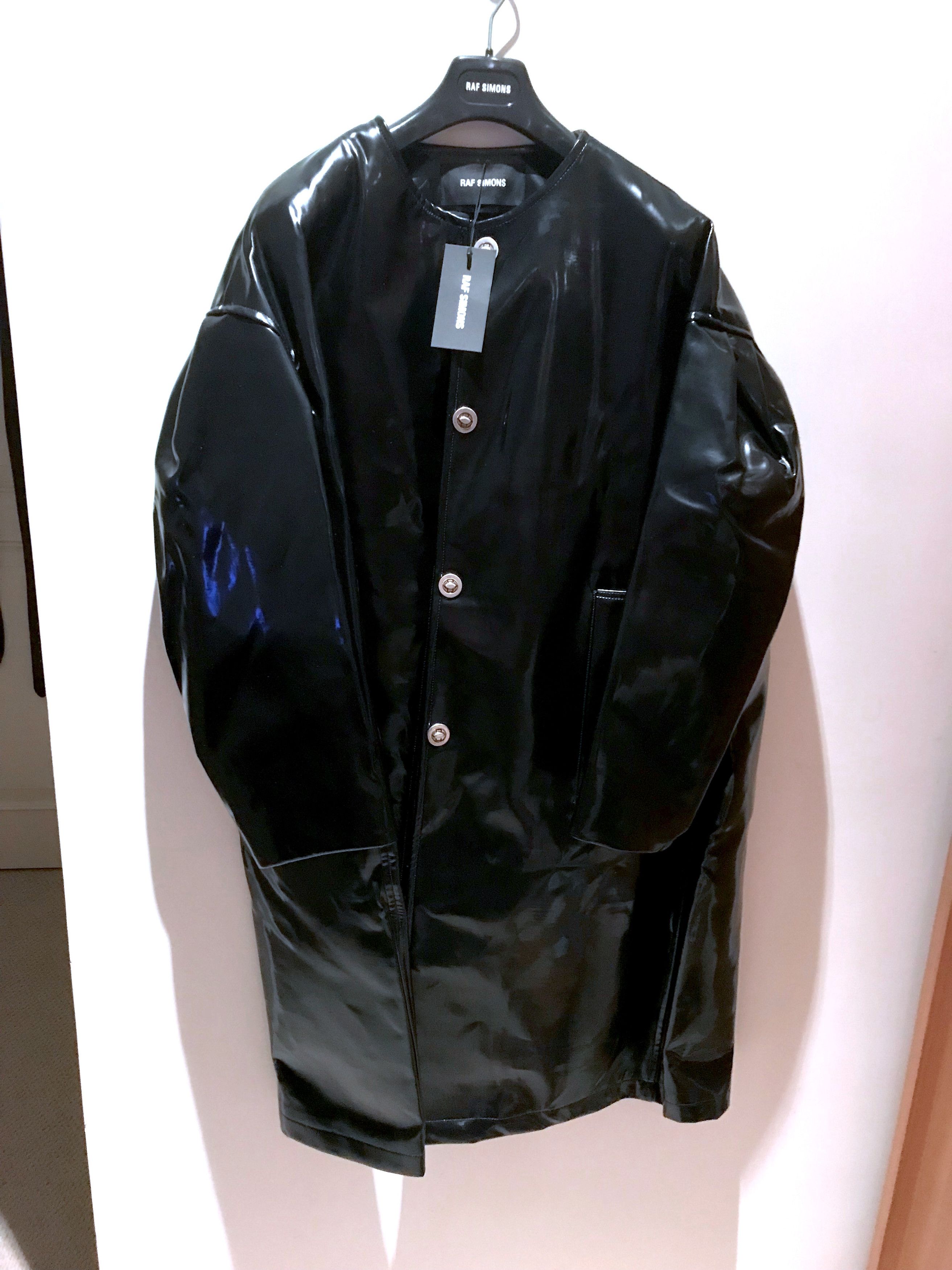 Raf Simons HOLYGRAIL BLADE RUNNER REPLICANT PATENT LEATHER COUTURE COAT Size US M / EU 48-50 / 2 - 7 Thumbnail