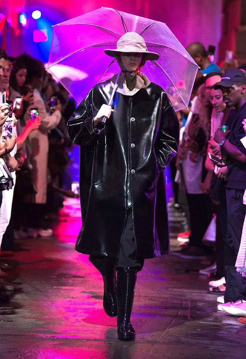 Raf Simons HOLYGRAIL BLADE RUNNER REPLICANT PATENT LEATHER COUTURE COAT Size US M / EU 48-50 / 2 - 3 Thumbnail