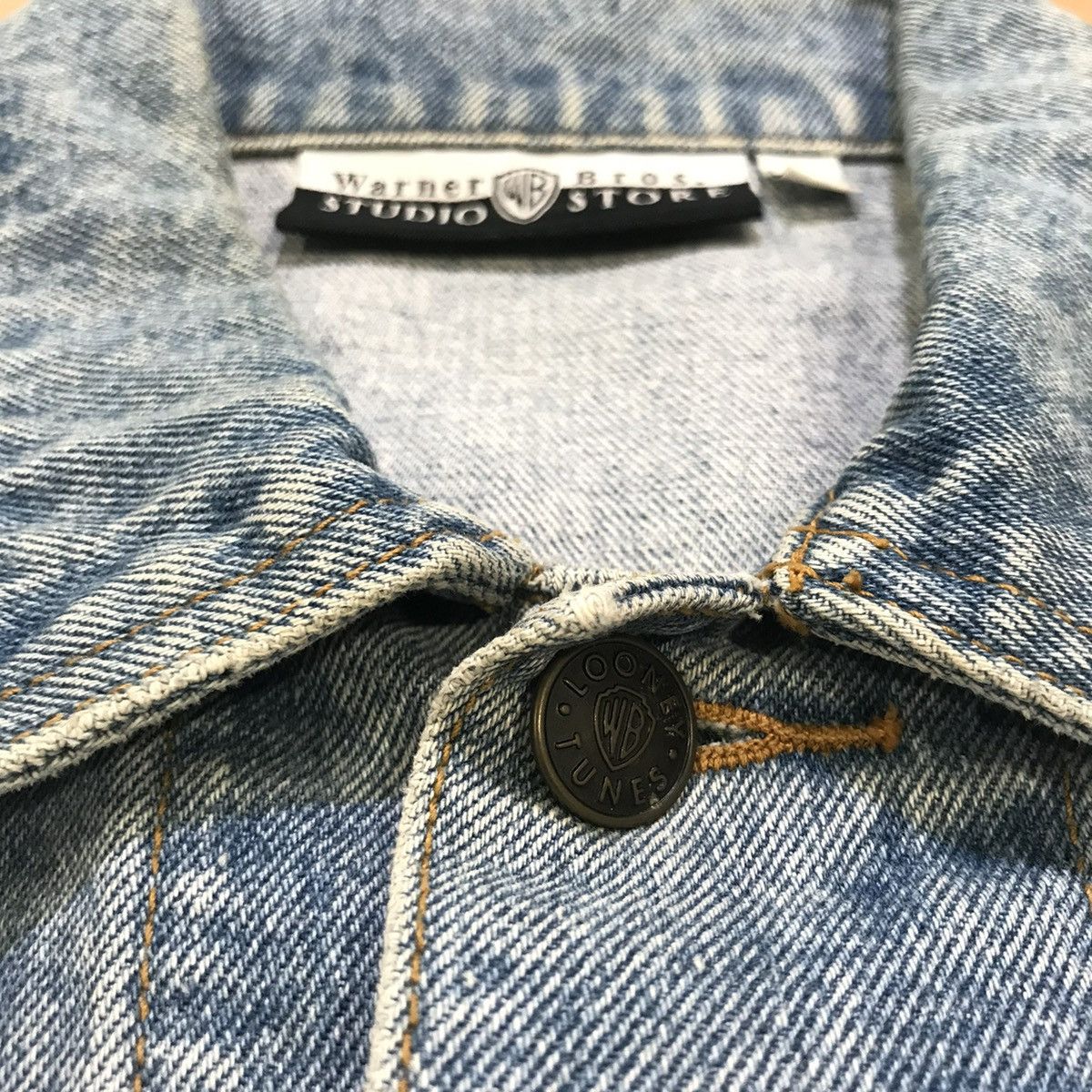 Vintage × Warner Bros Vintage Warner Bros Looney Tunes Trucker Denim Jacket Size US S / EU 44-46 / 1 - 9 Thumbnail