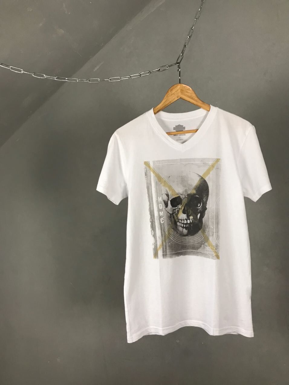 Harley Davidson Harley Davidson vintage rock skull skeleton tee Size US M / EU 48-50 / 2 - 1 Thumbnail