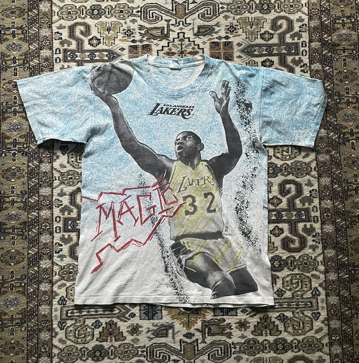 Vintage Magic Johnson hot Tee