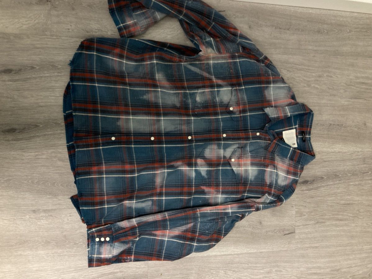 R13 Bleached oversized cowboy shirt. Small Size US S / EU 44-46 / 1 - 13 Thumbnail