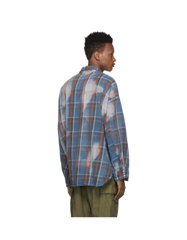 R13 Bleached oversized cowboy shirt. Small Size US S / EU 44-46 / 1 - 7 Thumbnail