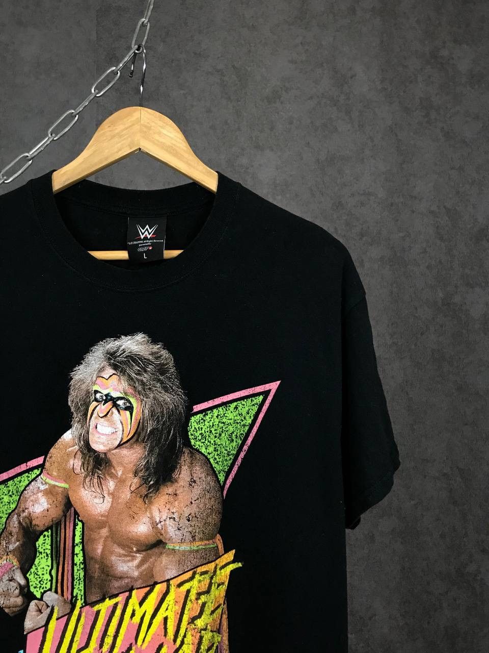 WWE Ultimate Warrior WWE WWF wrestling vintage tee Size US L / EU 52-54 / 3 - 2 Thumbnail