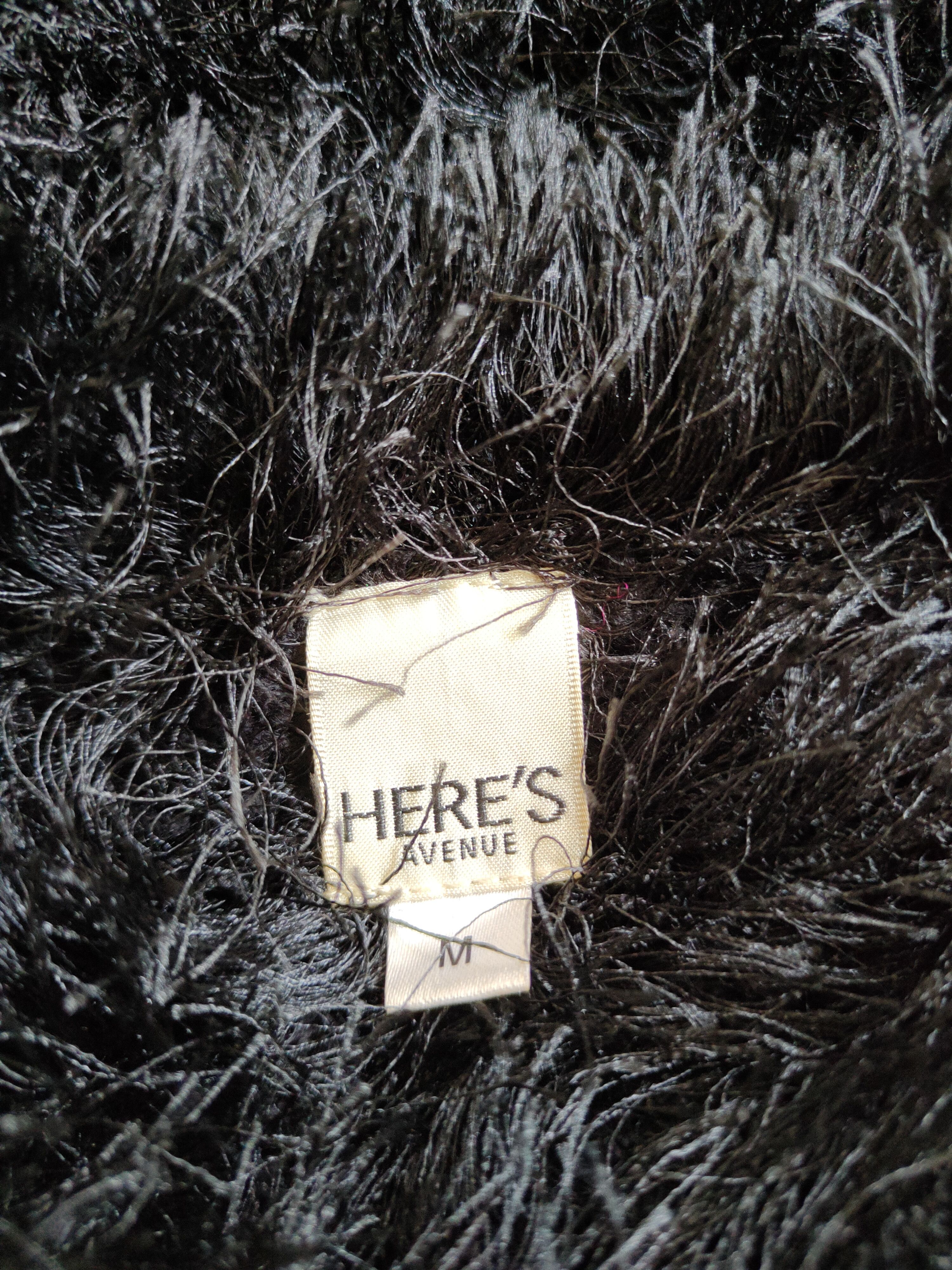 Japanese Brand DL Here's Avenue Black Shag Shaggy Fur Mohair Knitwear #S801 Size M / US 6-8 / IT 42-44 - 12 Thumbnail