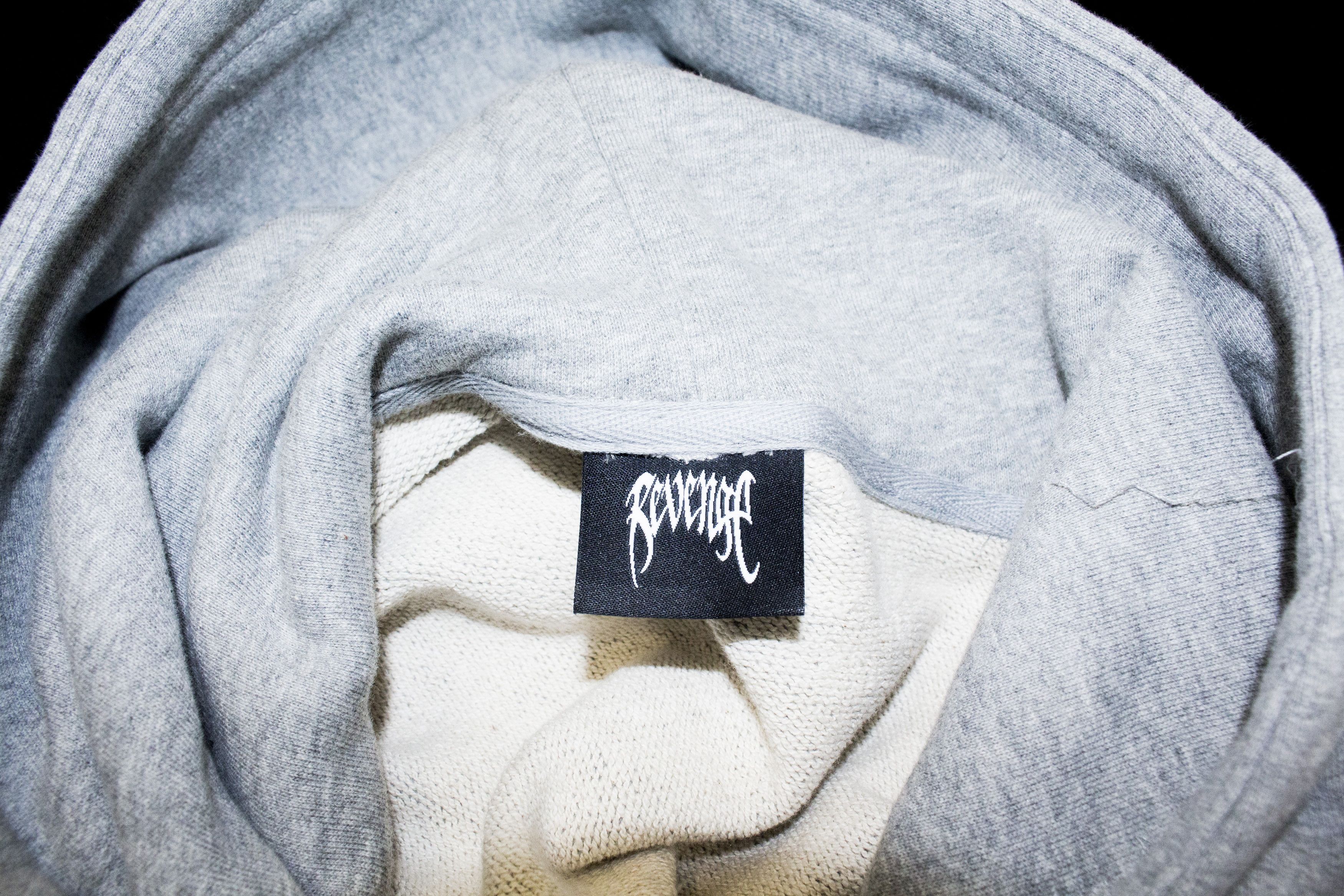 Revenge Motion Logo Hoodie Gray XL
