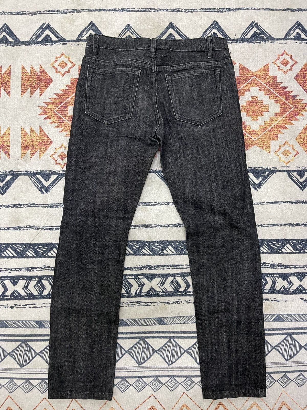 A.P.C. Apc Petit Standard Jean Droit Etroit Size US 30 / EU 46 - 5 Thumbnail
