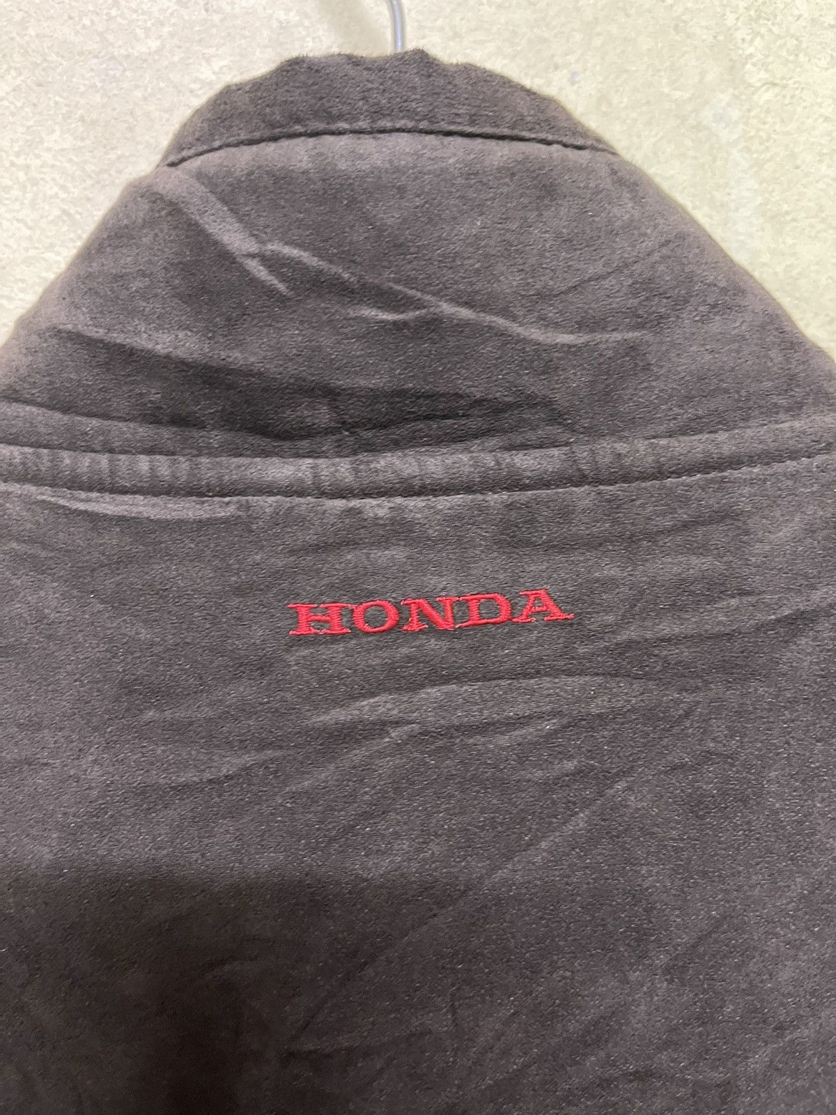 Honda × Japanese Brand Vintage Honda Gathers Multi Car-Av System fleece jacket Size US L / EU 52-54 / 3 - 10 Thumbnail