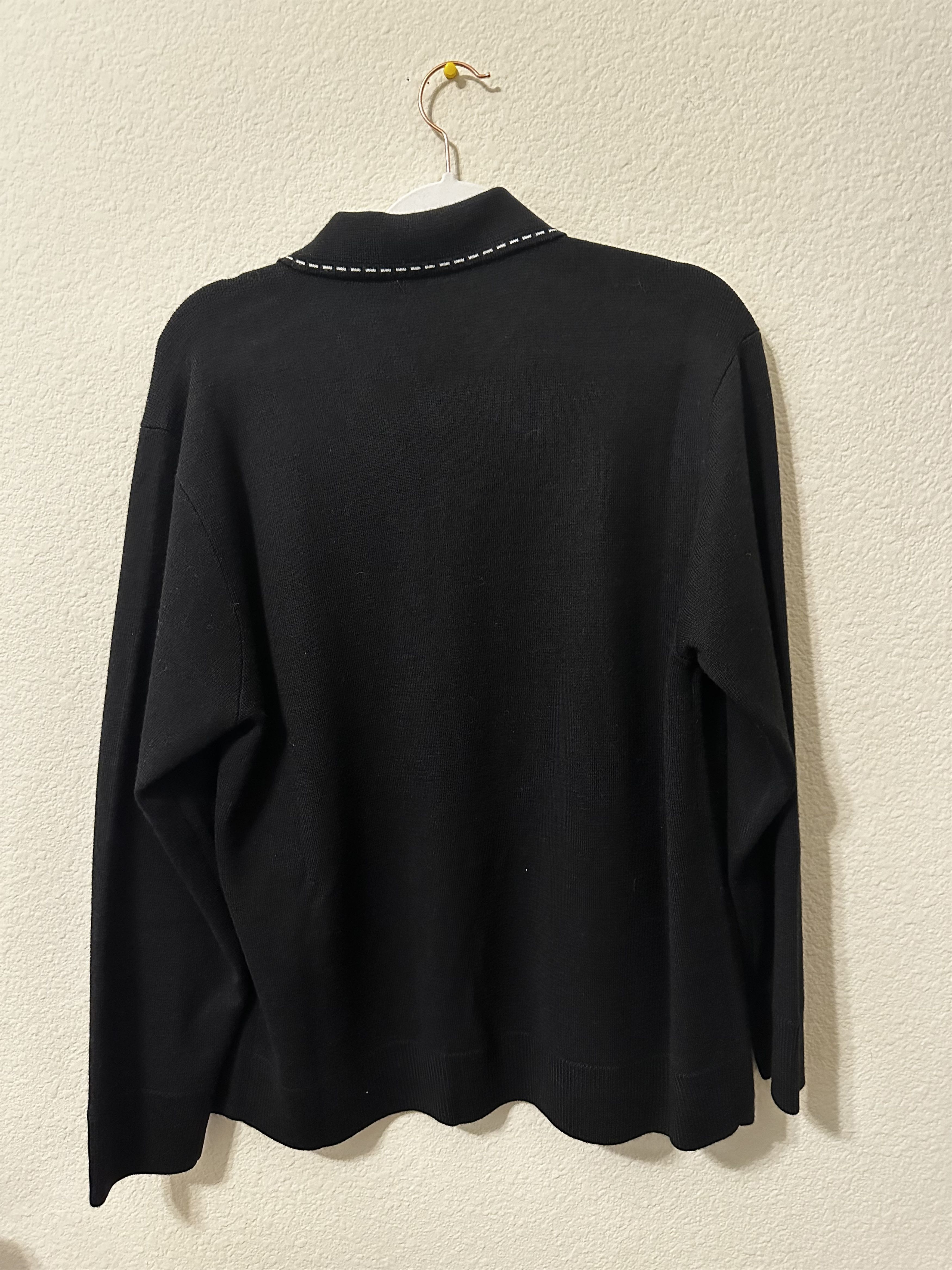 Supreme Contrast Stitch Button-Up Sweater | Grailed