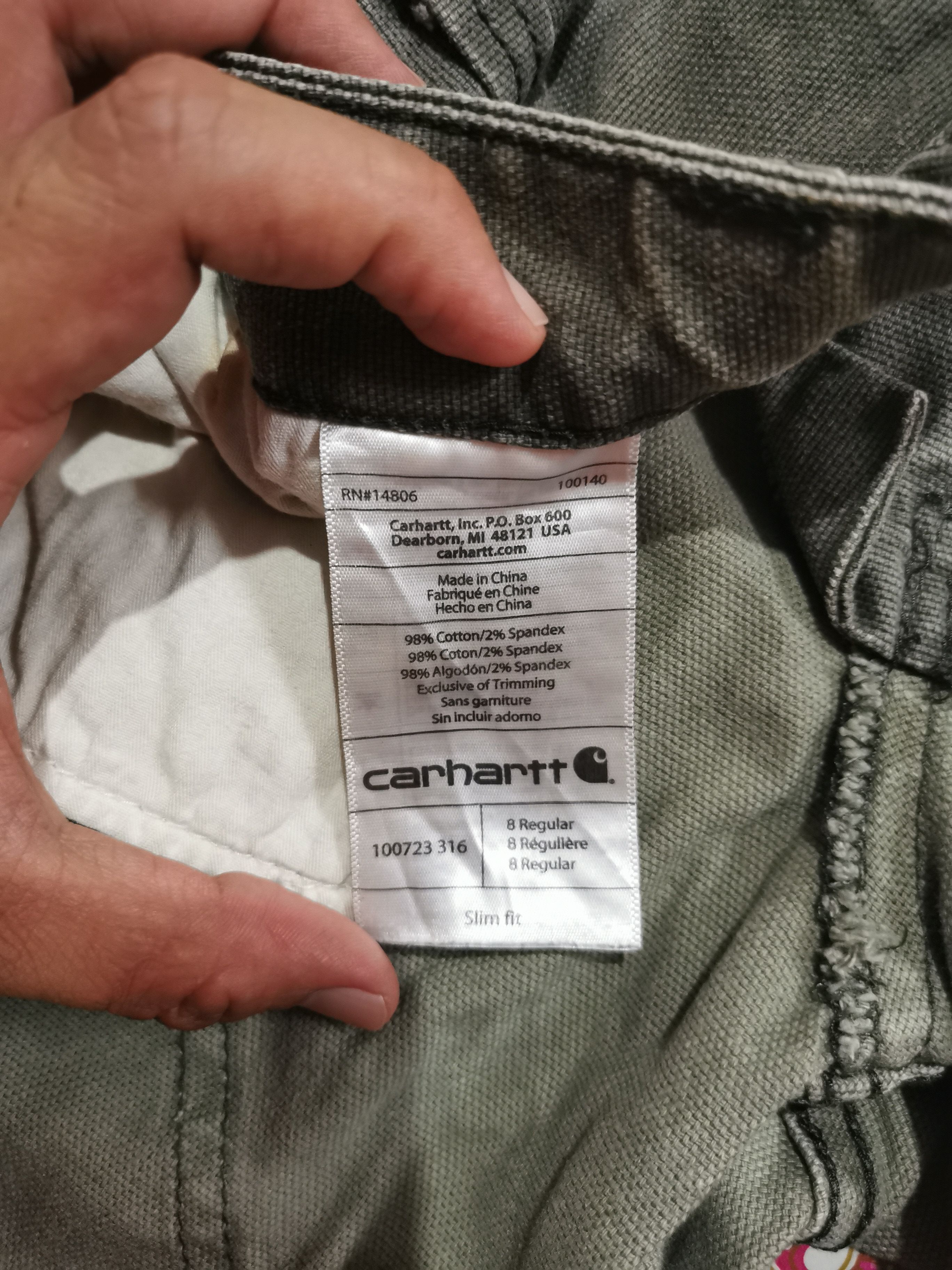 Carhartt VINTAGE CARHARTT CARGO PANTS POCKETS Size US 31 - 8 Thumbnail