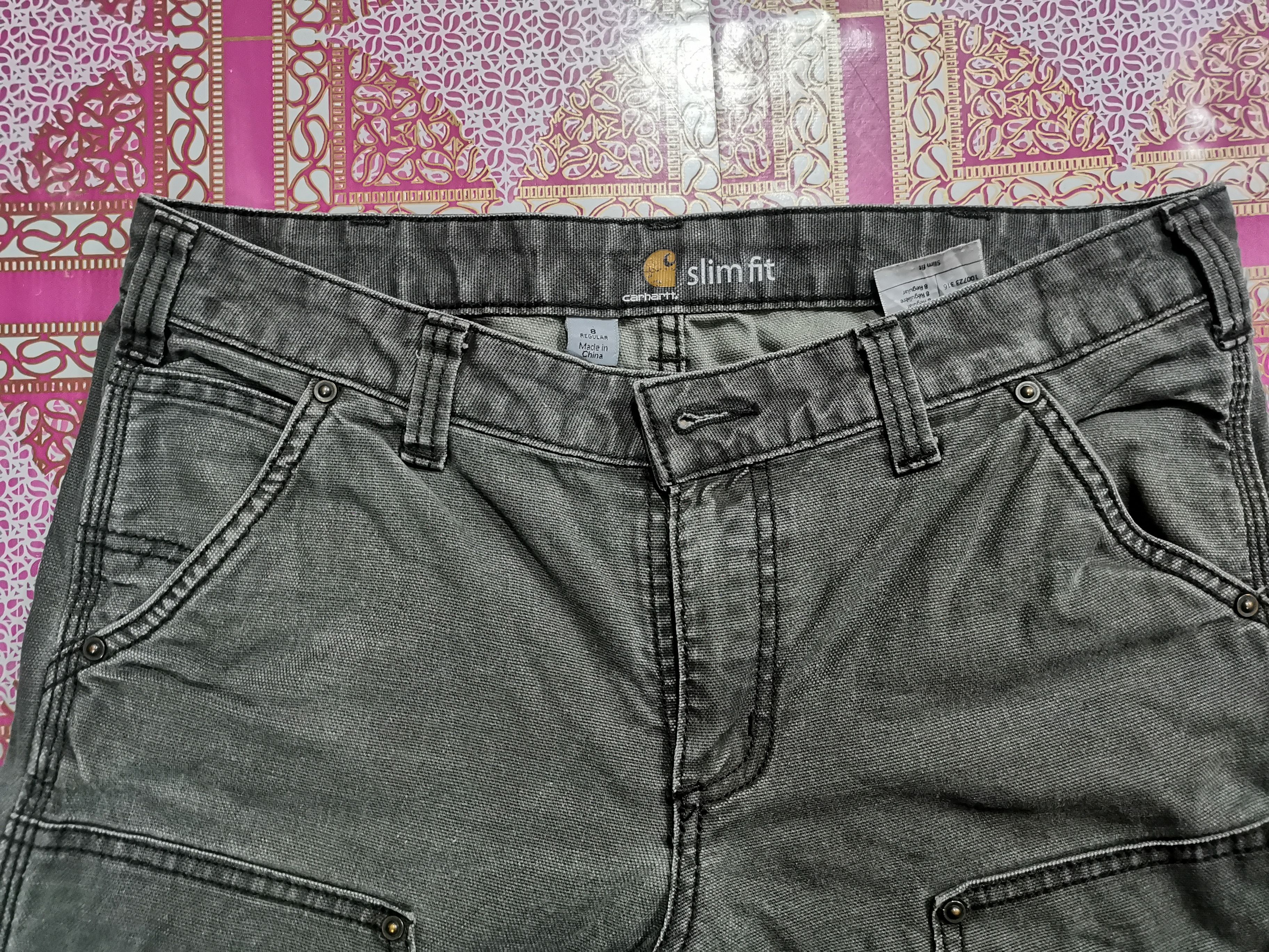 Carhartt VINTAGE CARHARTT CARGO PANTS POCKETS Size US 31 - 5 Thumbnail