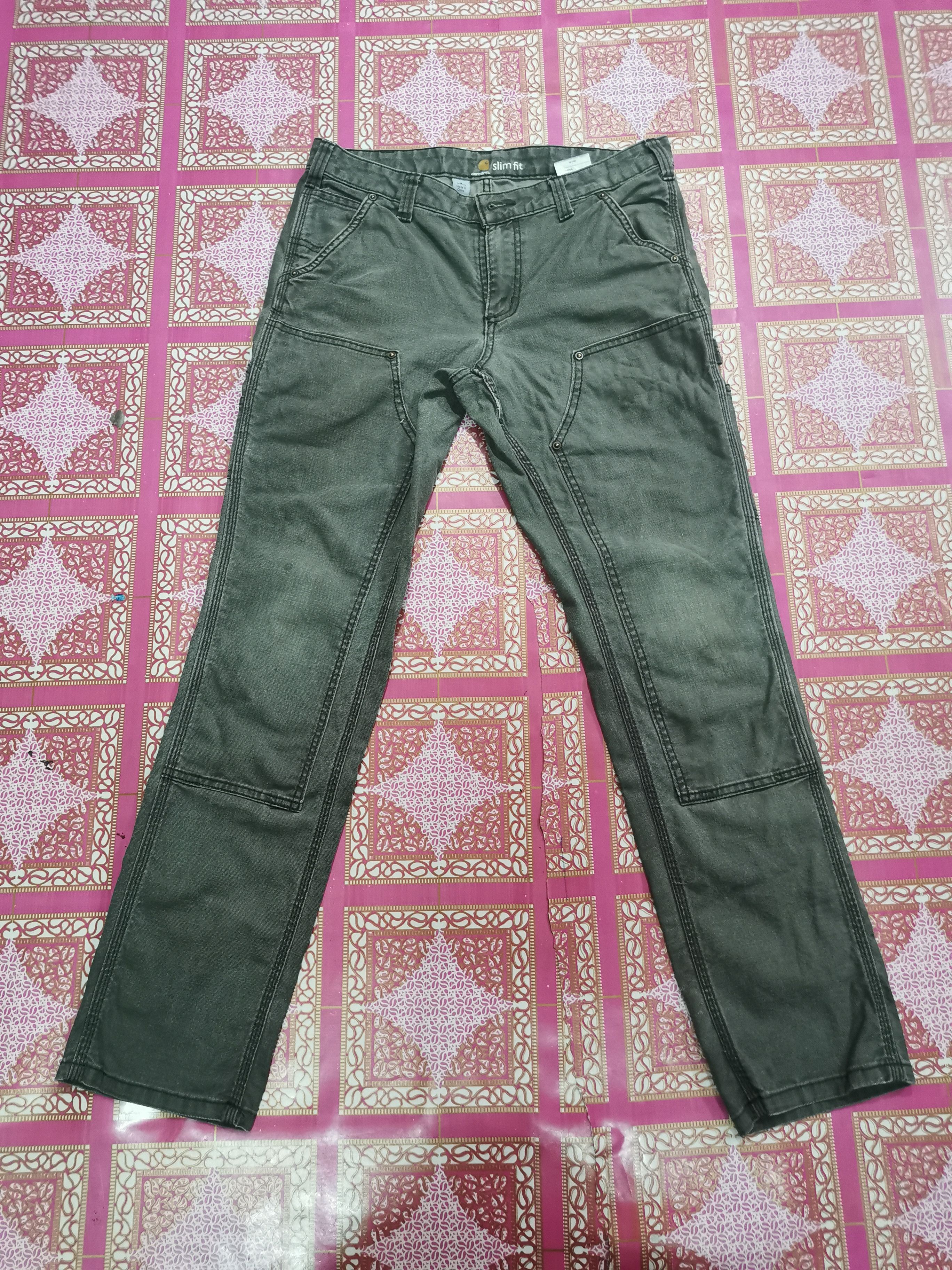 Carhartt VINTAGE CARHARTT CARGO PANTS POCKETS Size US 31 - 2 Thumbnail