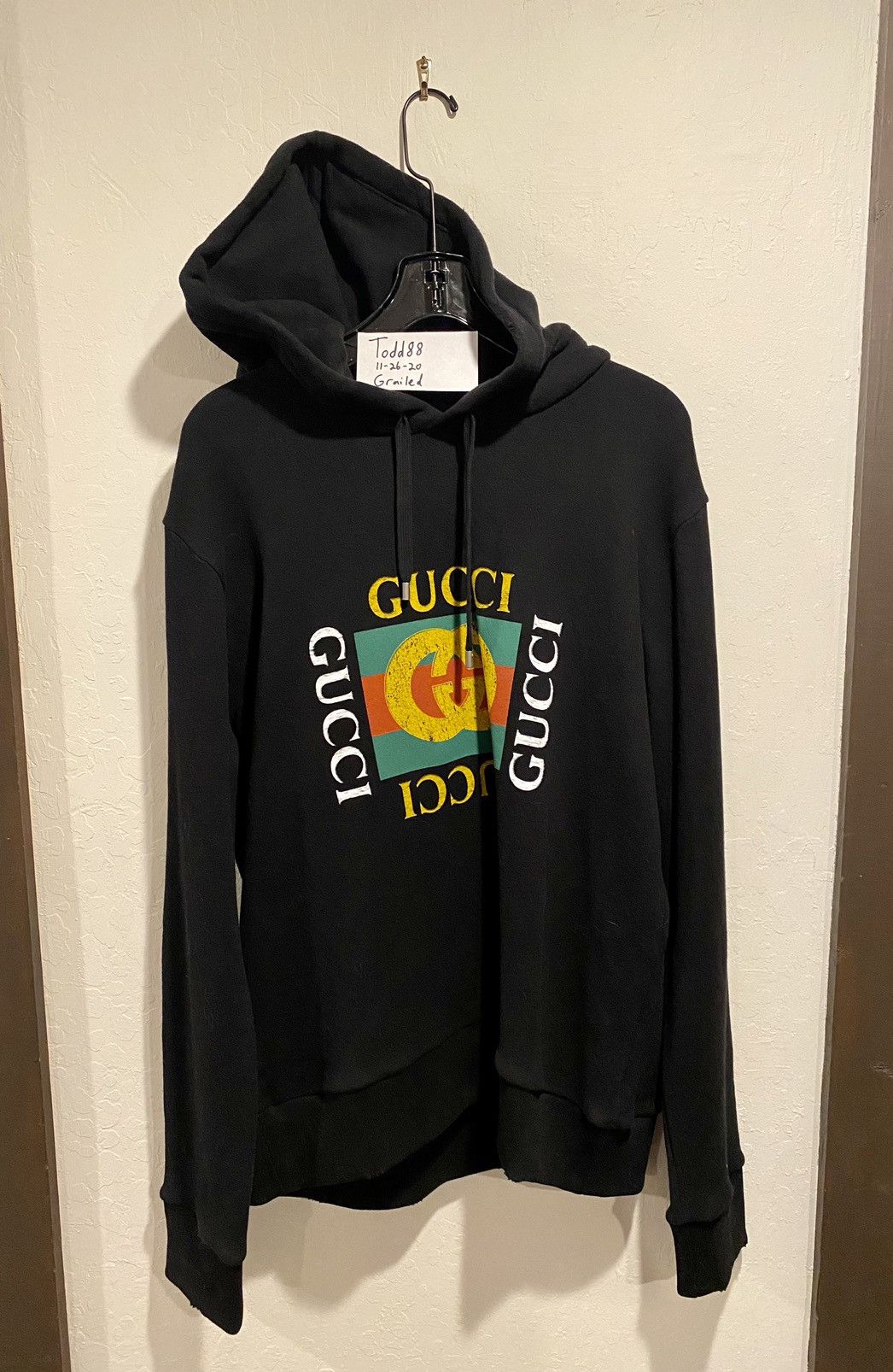 Gucci store hoodie grailed