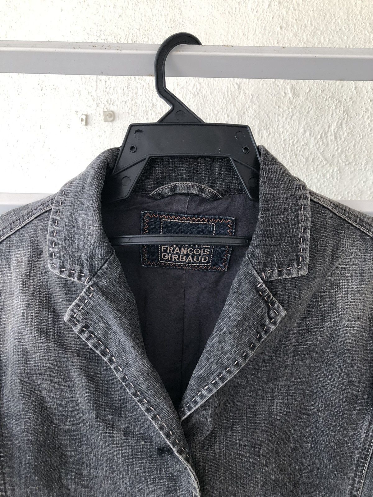 Marithe + Francois Girbaud Marithe Francois Girbaud denim blazer Size US M / EU 48-50 / 2 - 9 Thumbnail