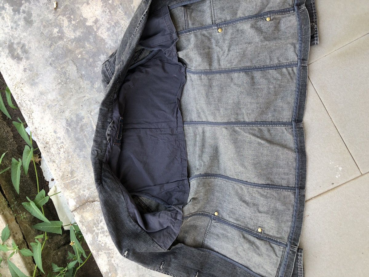 Marithe + Francois Girbaud Marithe Francois Girbaud denim blazer Size US M / EU 48-50 / 2 - 10 Thumbnail
