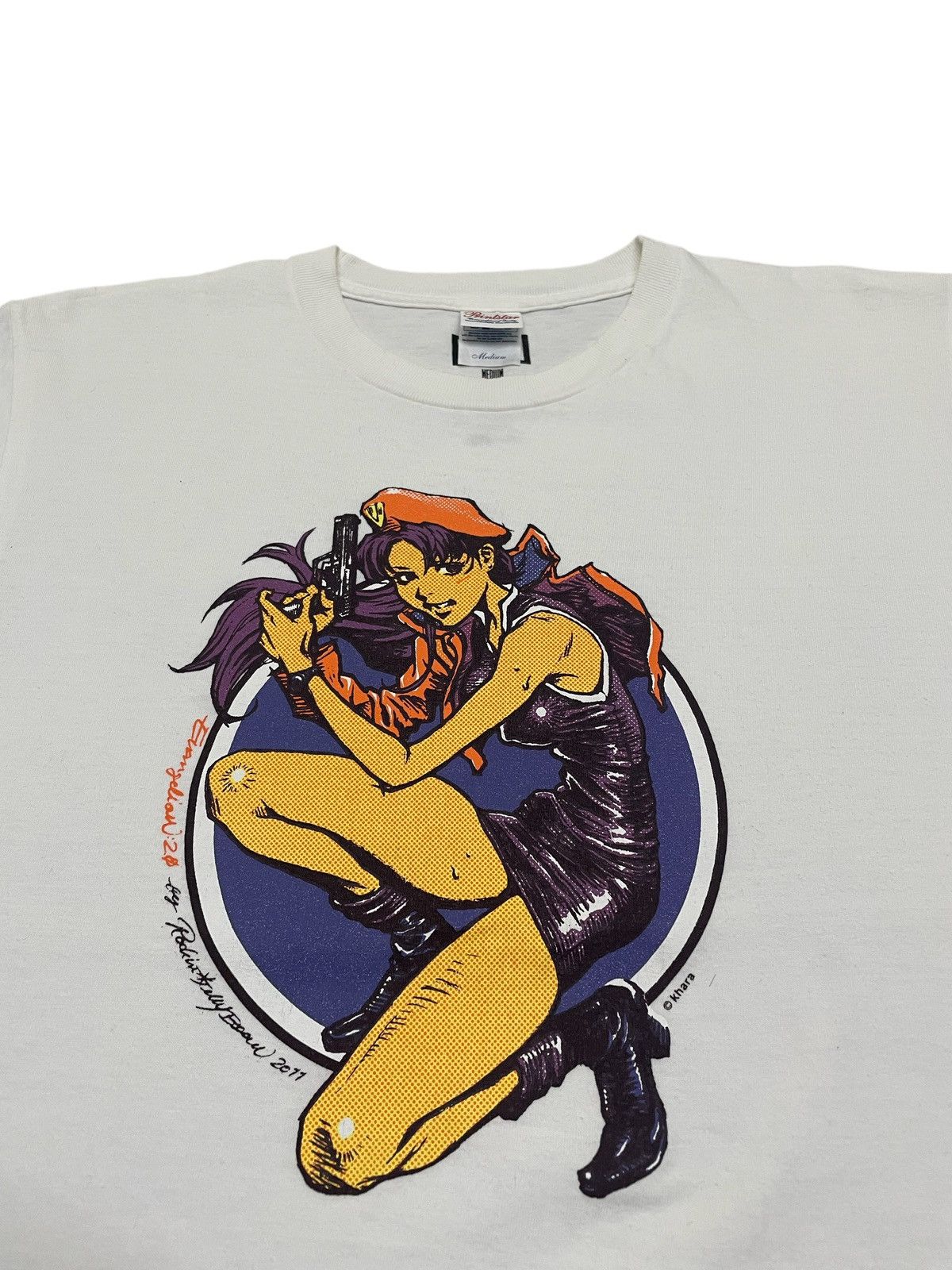 Cartoon Network Vintage Y2K Neon Evangelion Khara by Rockin’ Jelly Bean Tees Size US M / EU 48-50 / 2 - 2 Thumbnail