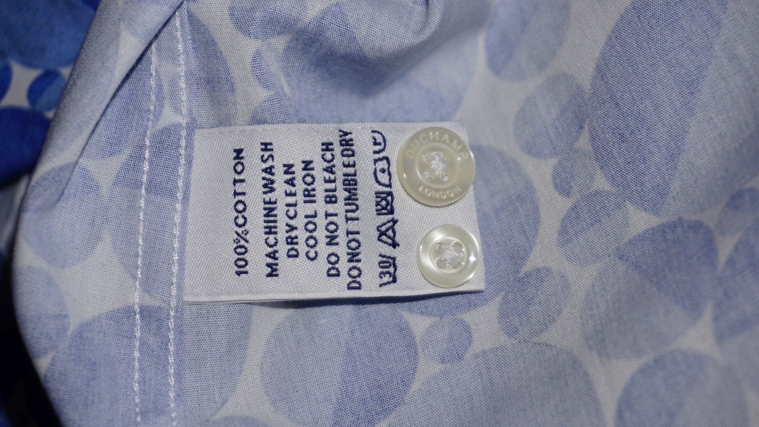 Duchamp × Duchamp London Duchamp London Abstract Button Shirt Size US L / EU 52-54 / 3 - 8 Thumbnail
