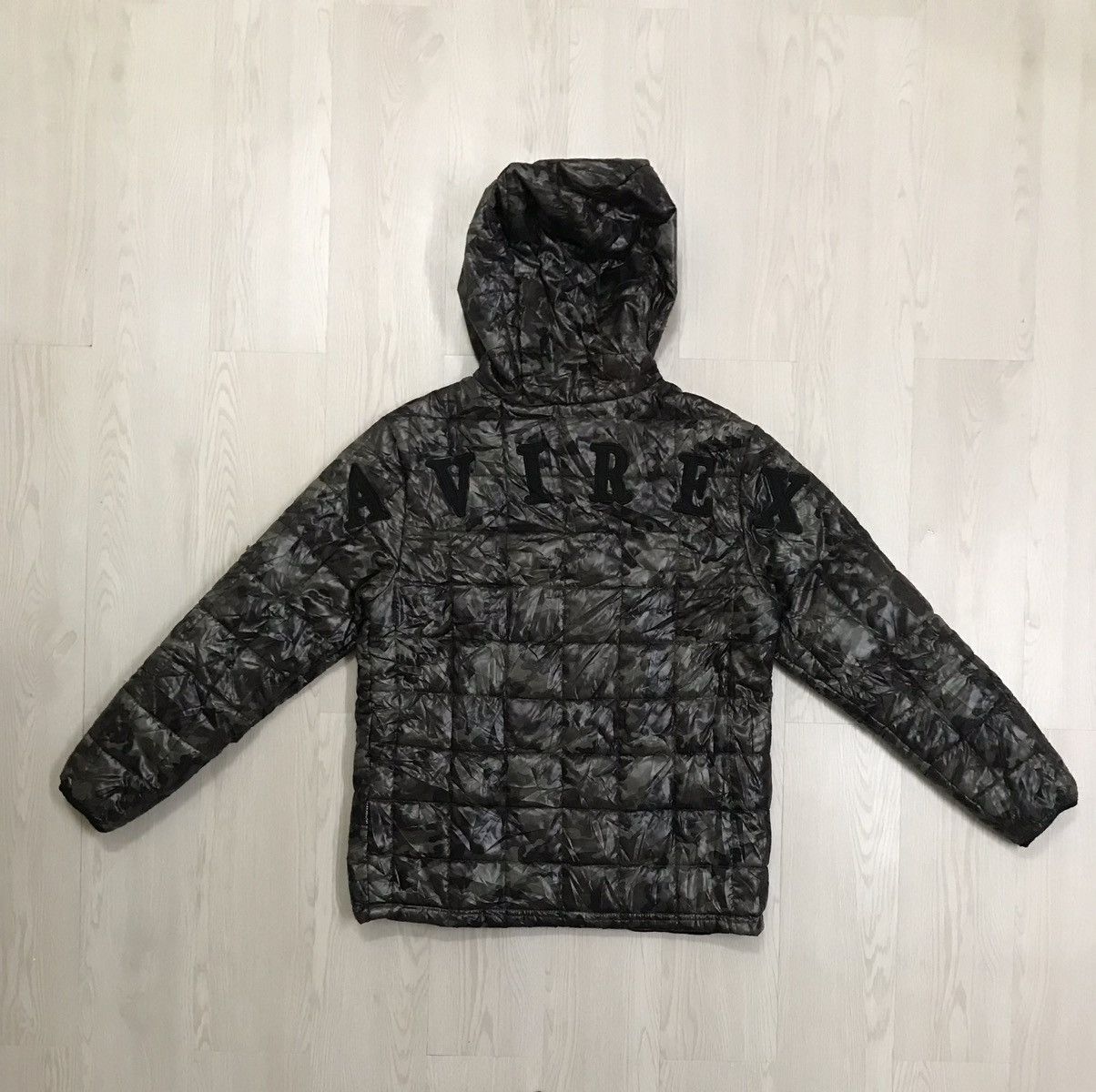 Avirex × Vintage Vintage Avirex Military Jacket Camouflage Reversible Size US L / EU 52-54 / 3 - 5 Thumbnail