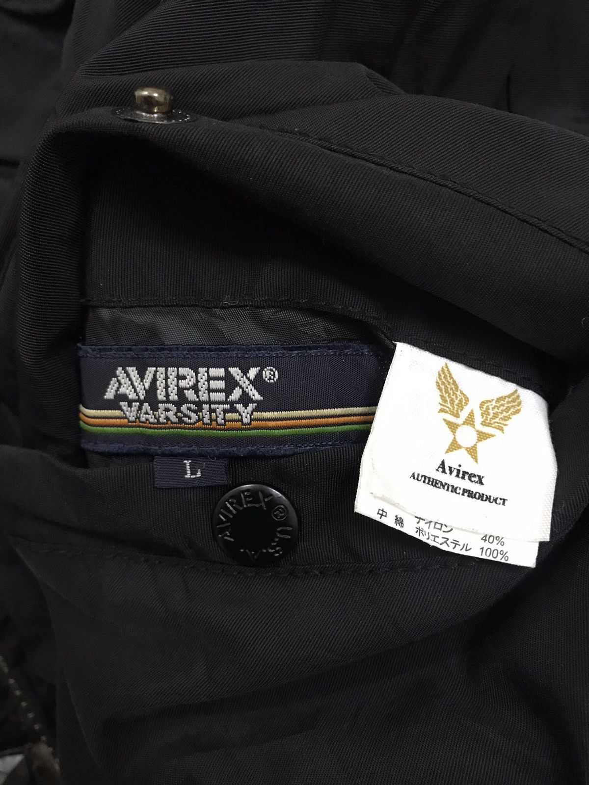 Avirex × Vintage Vintage Avirex Military Jacket Camouflage Reversible Size US L / EU 52-54 / 3 - 17 Thumbnail