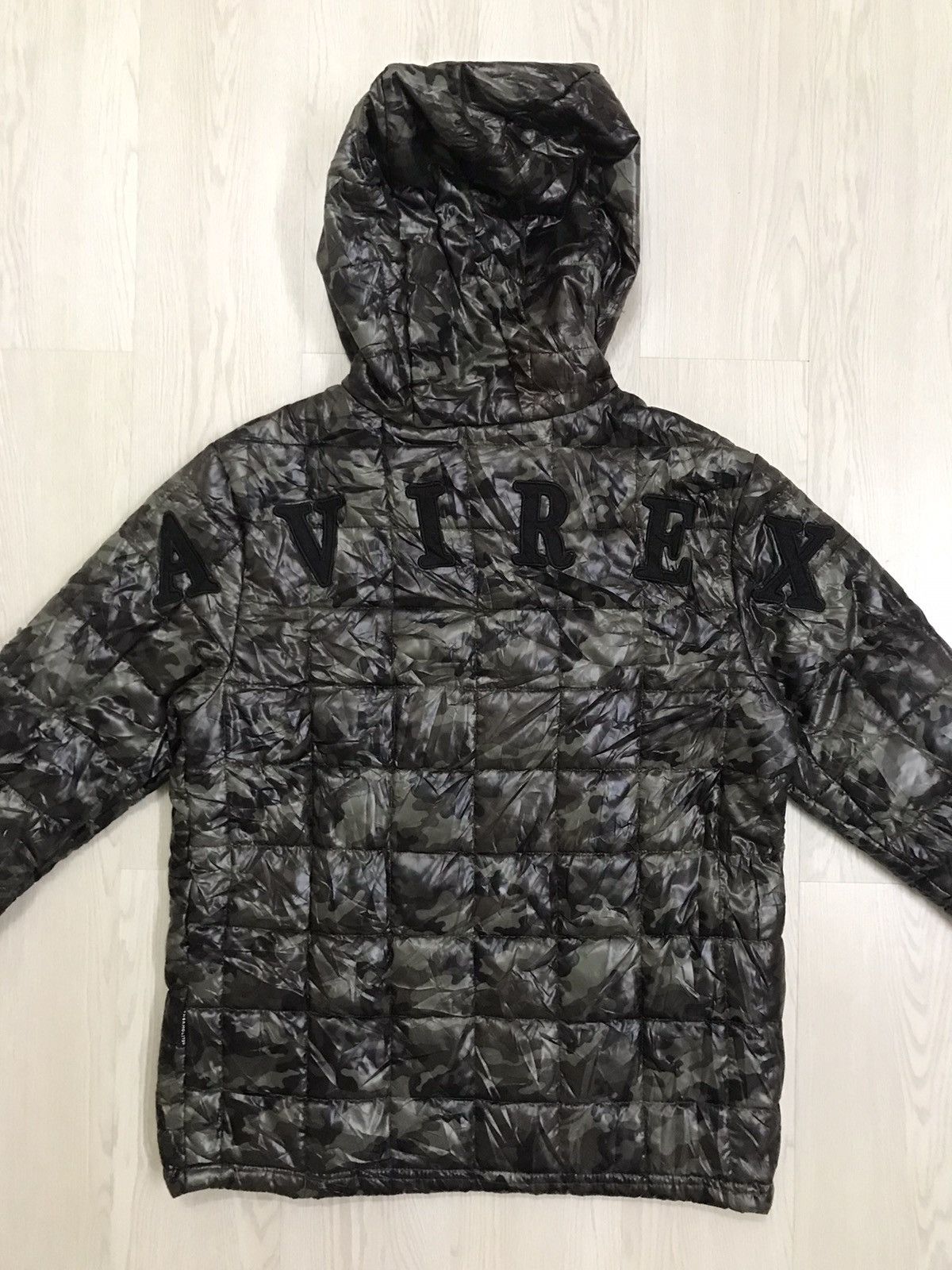 Avirex × Vintage Vintage Avirex Military Jacket Camouflage Reversible Size US L / EU 52-54 / 3 - 1 Thumbnail