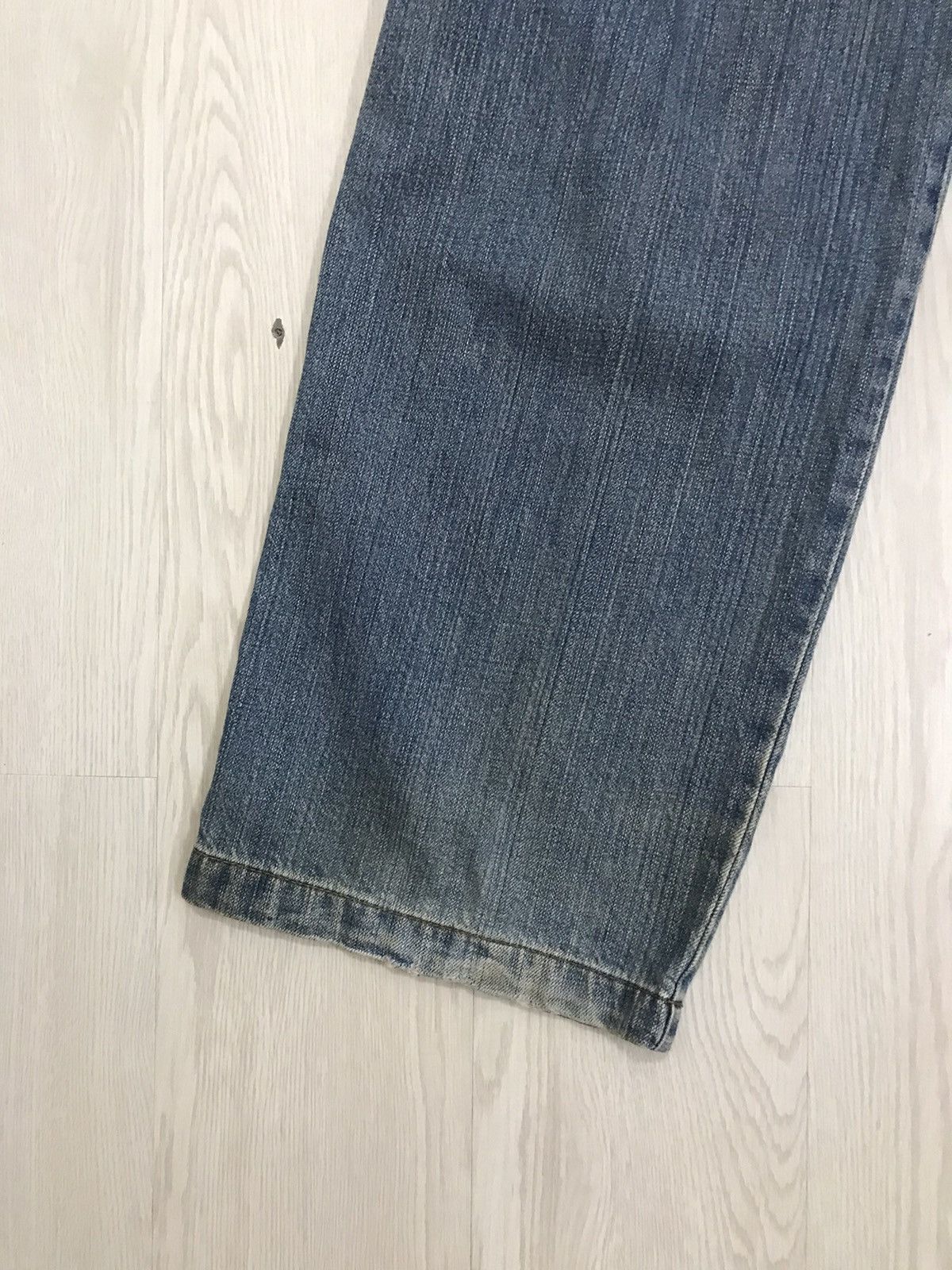 If Six Was Nine × Japanese Brand × Vintage Vintage Piko Japan Cargo Pants Hawaiian Denim Size US 36 / EU 52 - 11 Thumbnail
