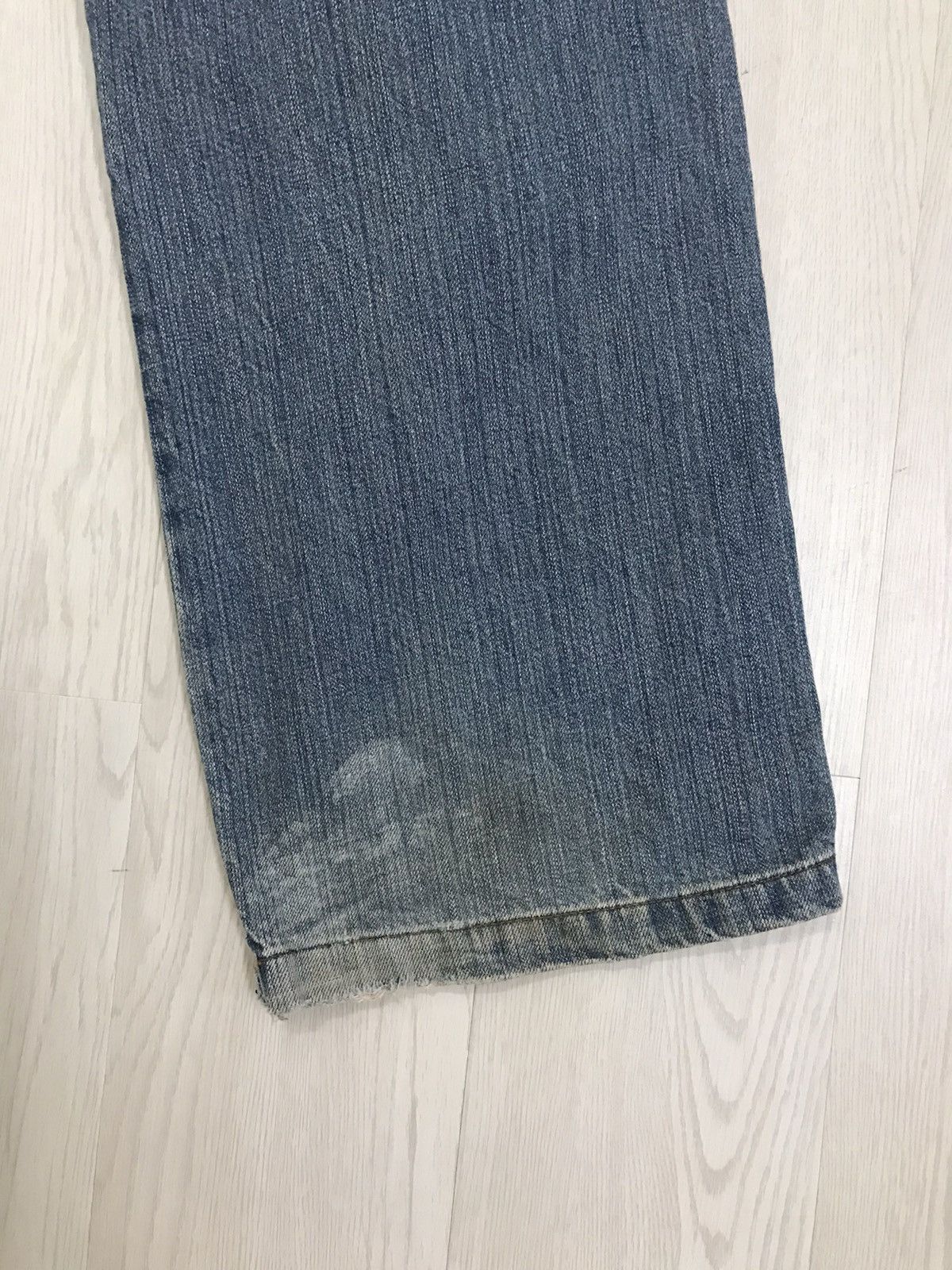 If Six Was Nine × Japanese Brand × Vintage Vintage Piko Japan Cargo Pants Hawaiian Denim Size US 36 / EU 52 - 12 Thumbnail