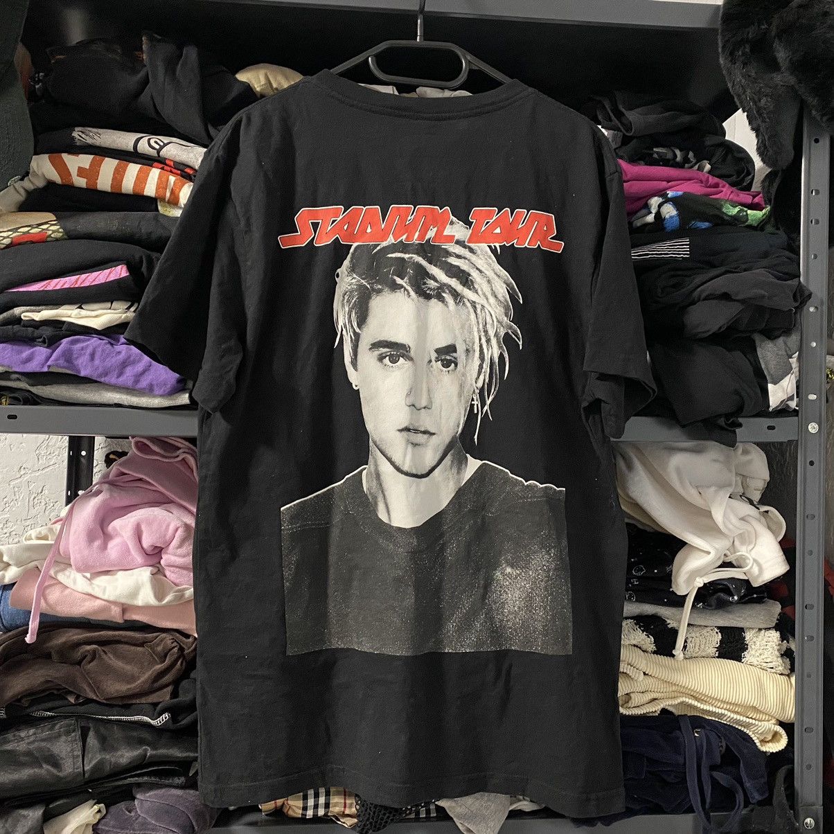 Band Tees JUSTIN BIEBER PURPOSE TOUR TEAM T SHIRT Size US M / EU 48-50 / 2 - 1 Thumbnail