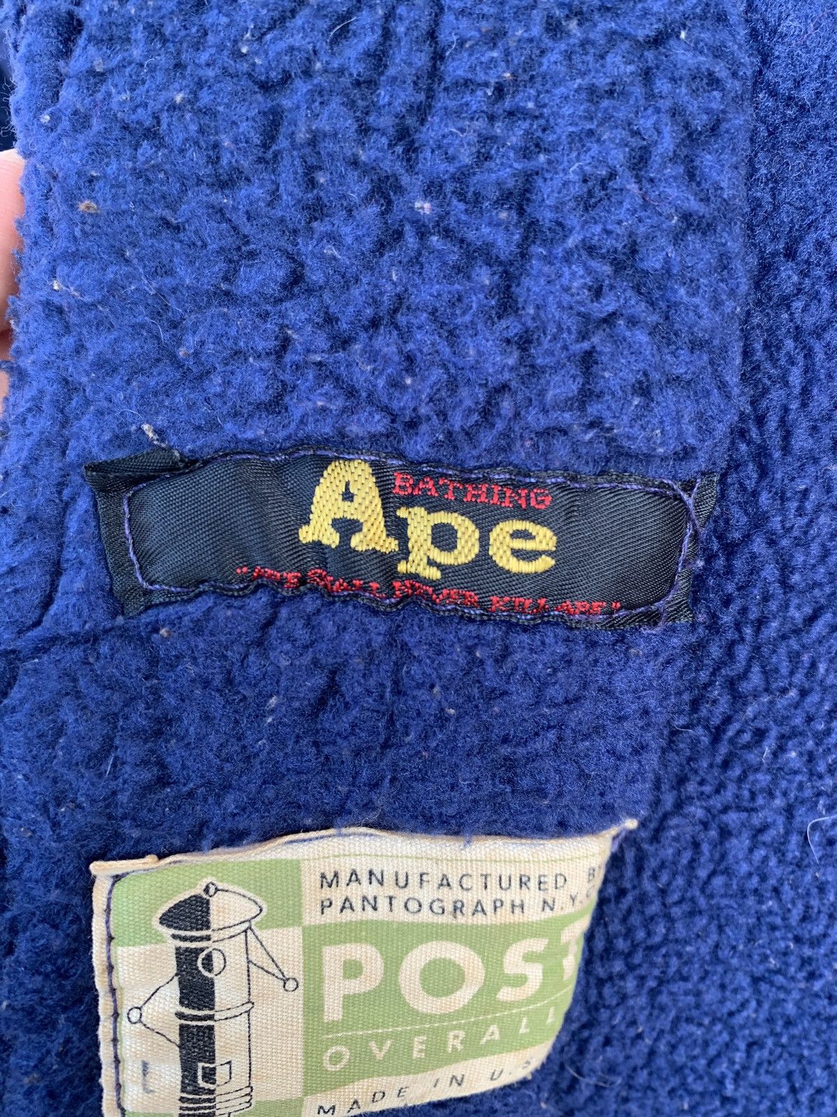 Bape × Post Overalls × Vintage Bape x Post Overall Boa Duffle Coat Size US L / EU 52-54 / 3 - 12 Thumbnail