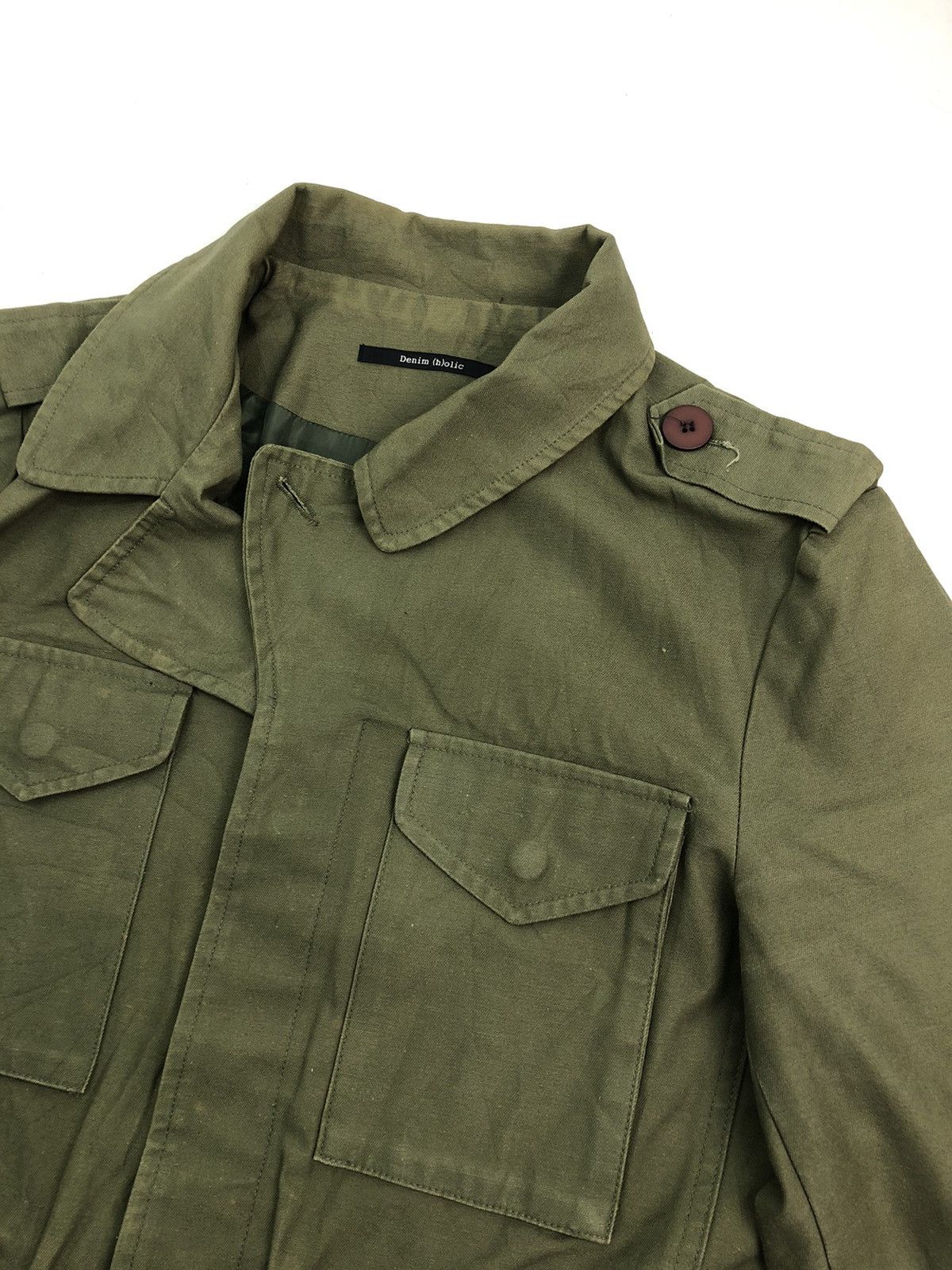 Japanese Brand Japanese Denim Holic Utility Army Jacket Size US M / EU 48-50 / 2 - 5 Thumbnail