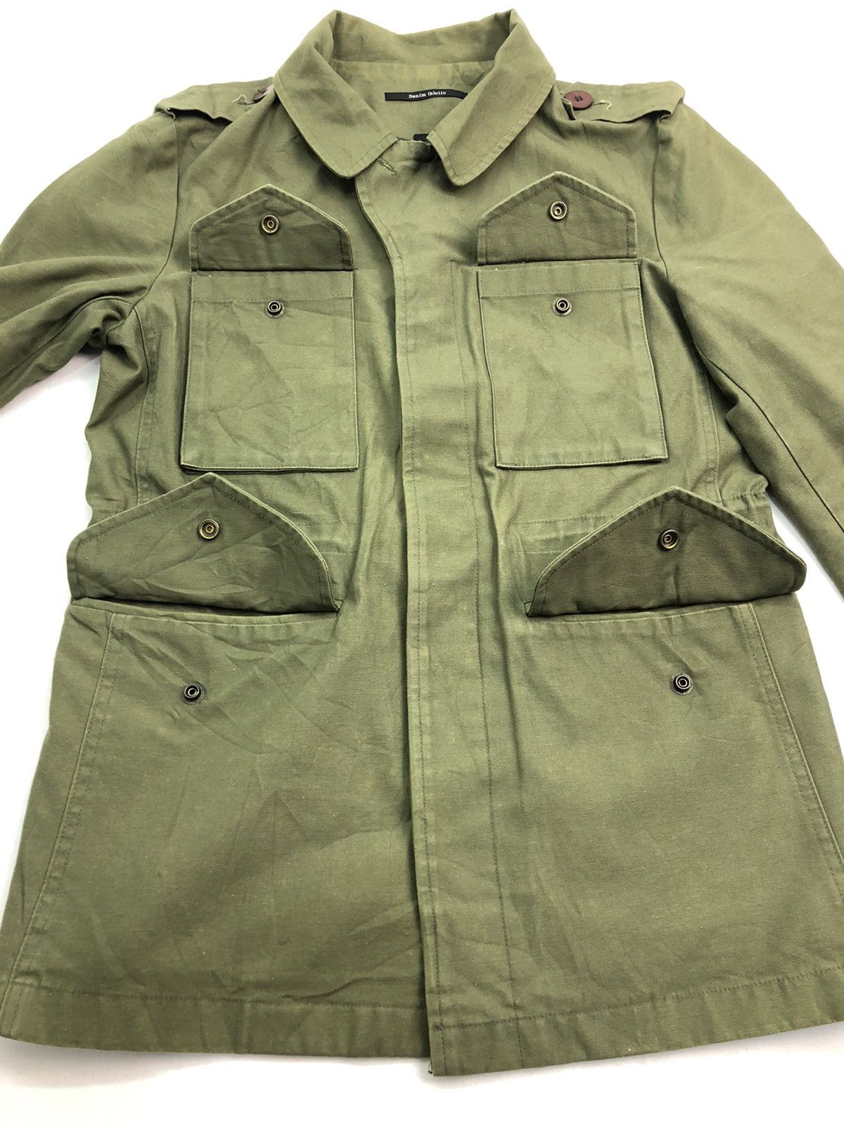 Japanese Brand Japanese Denim Holic Utility Army Jacket Size US M / EU 48-50 / 2 - 7 Thumbnail