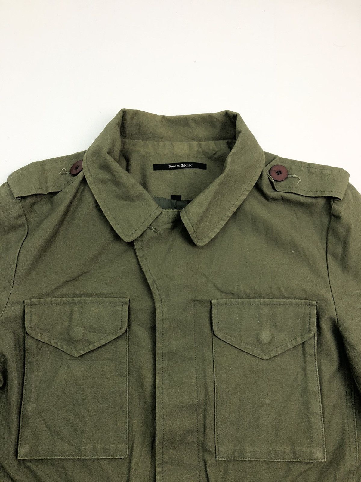 Japanese Brand Japanese Denim Holic Utility Army Jacket Size US M / EU 48-50 / 2 - 6 Thumbnail