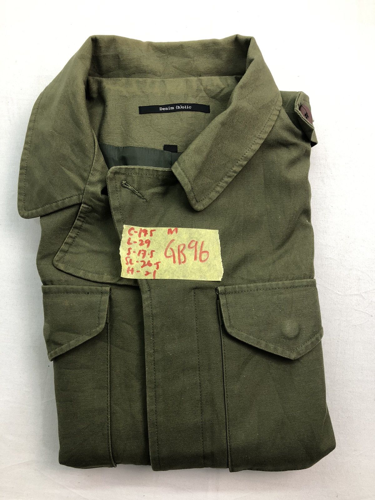 Japanese Brand Japanese Denim Holic Utility Army Jacket Size US M / EU 48-50 / 2 - 12 Thumbnail
