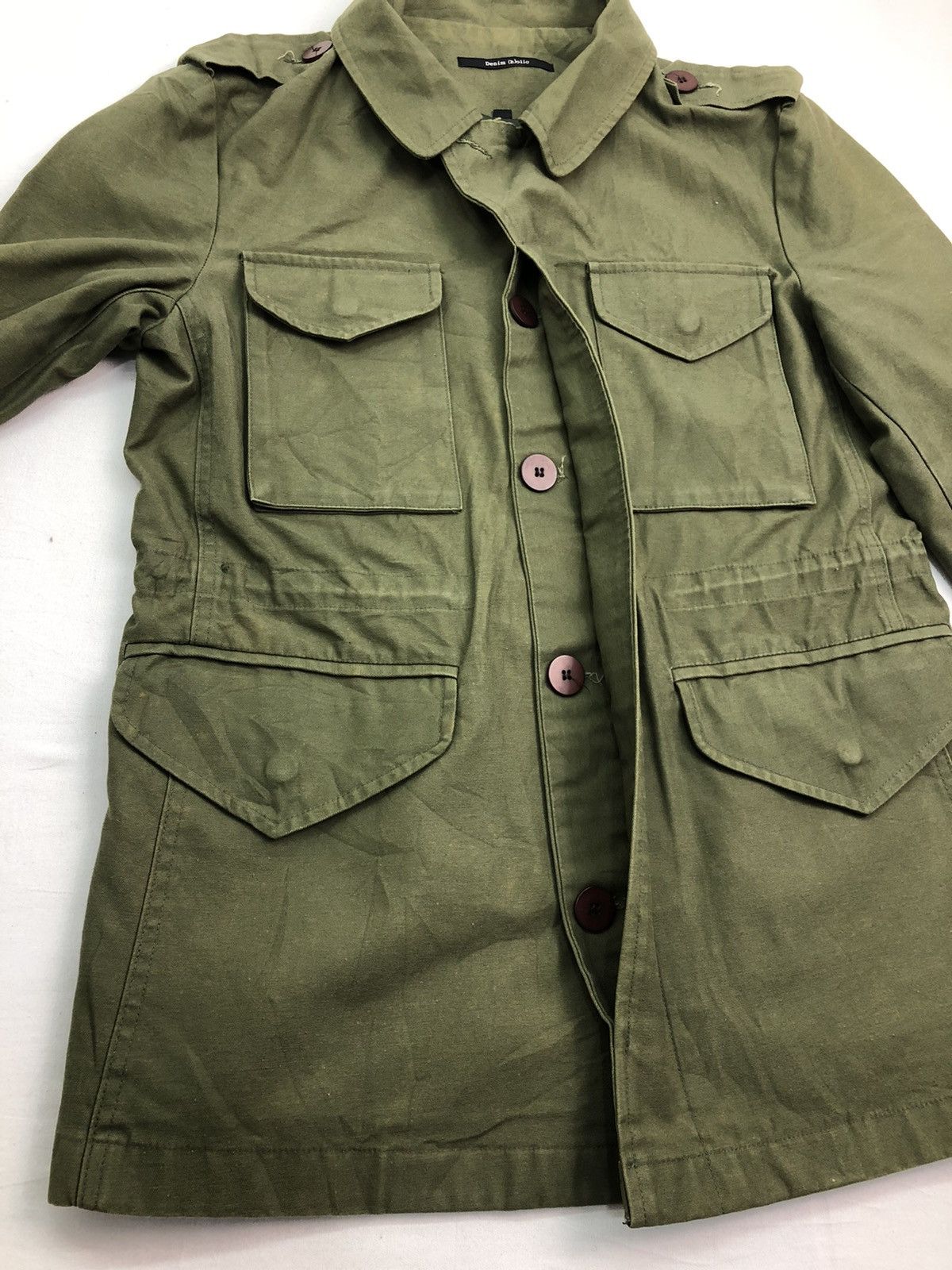 Japanese Brand Japanese Denim Holic Utility Army Jacket Size US M / EU 48-50 / 2 - 8 Thumbnail