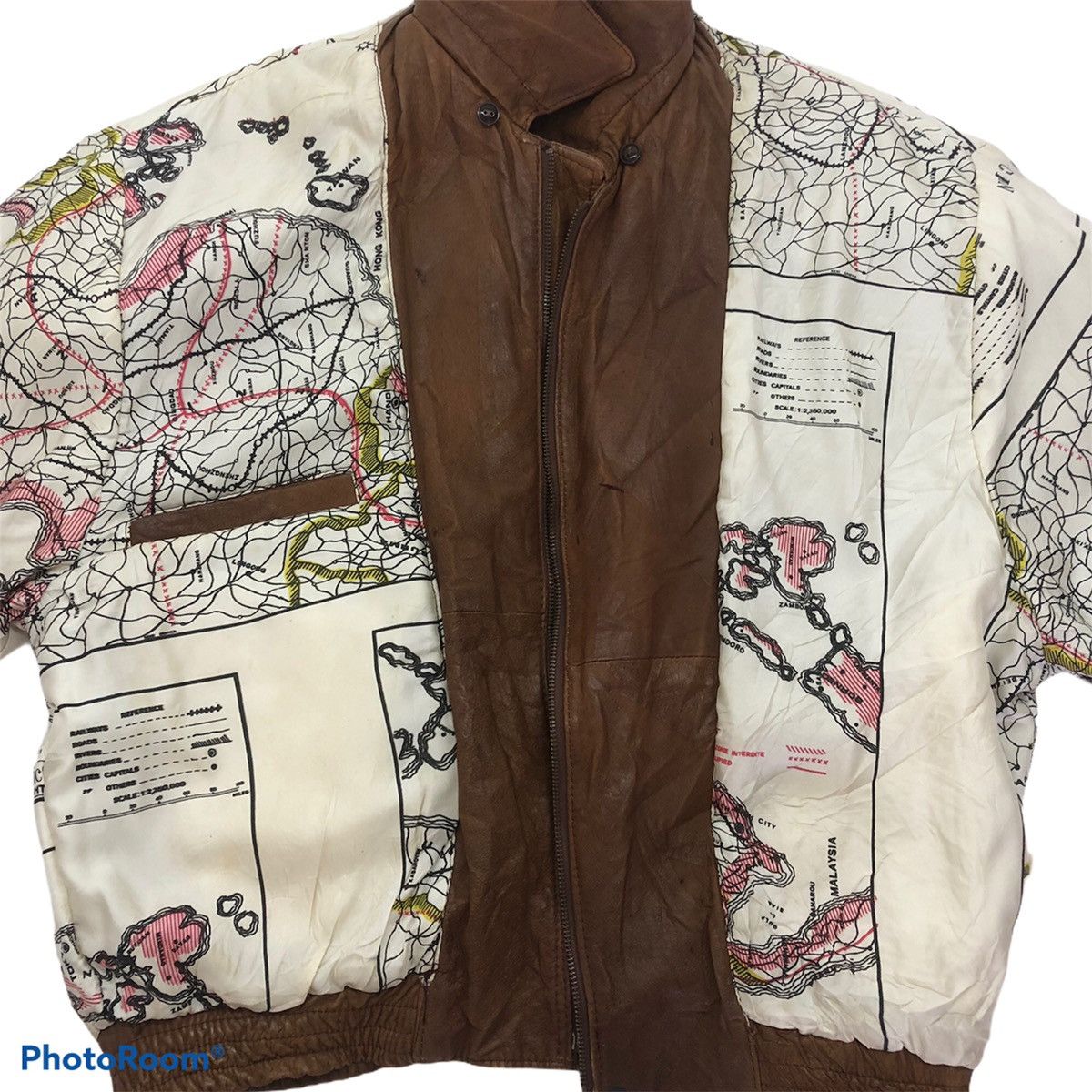 Avirex × Vintage Vintage Avirex Air Command Leather jacket Size US XL / EU 56 / 4 - 4 Thumbnail