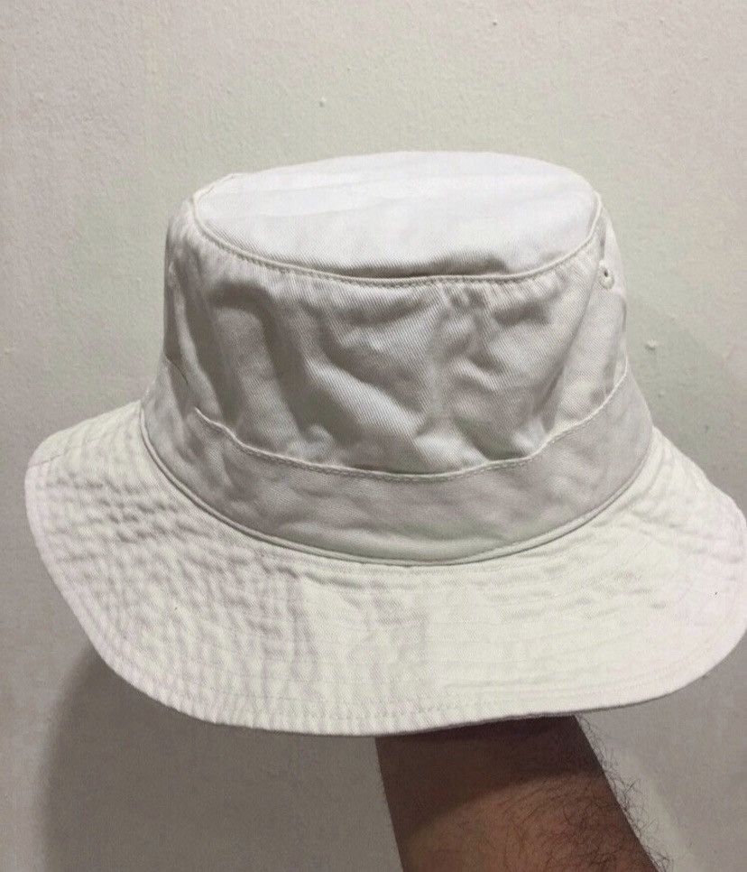 Vintage VTG Polo RL White Bucket Hat Size ONE SIZE - 5 Thumbnail