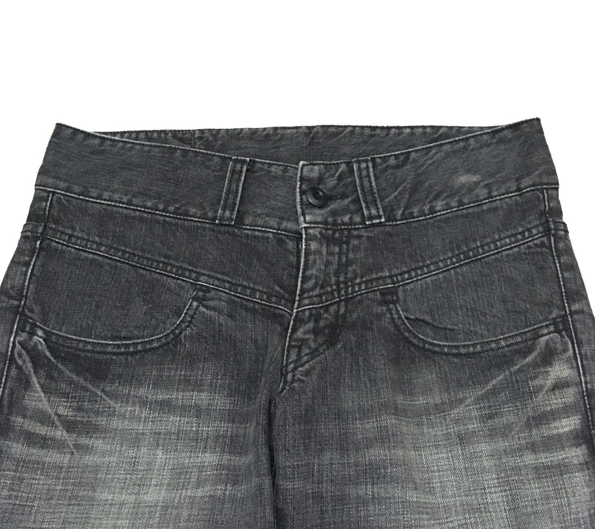 Japanese Brand Rare Design Vintage Japanese Brand Perfect Blue Jeans 1990s Size US 32 / EU 48 - 3 Thumbnail