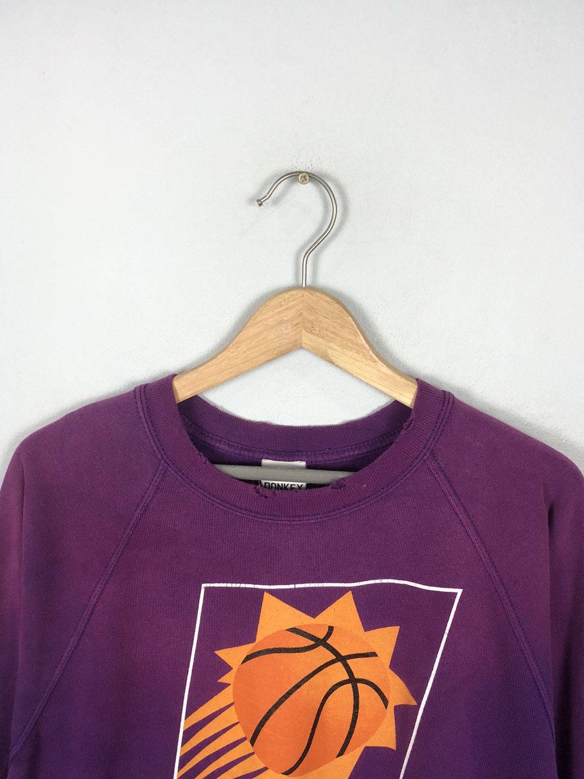 NBA Vintage 90s Pheonix Suns Distressed Fade Sweatshirt Size US L / EU 52-54 / 3 - 2 Thumbnail